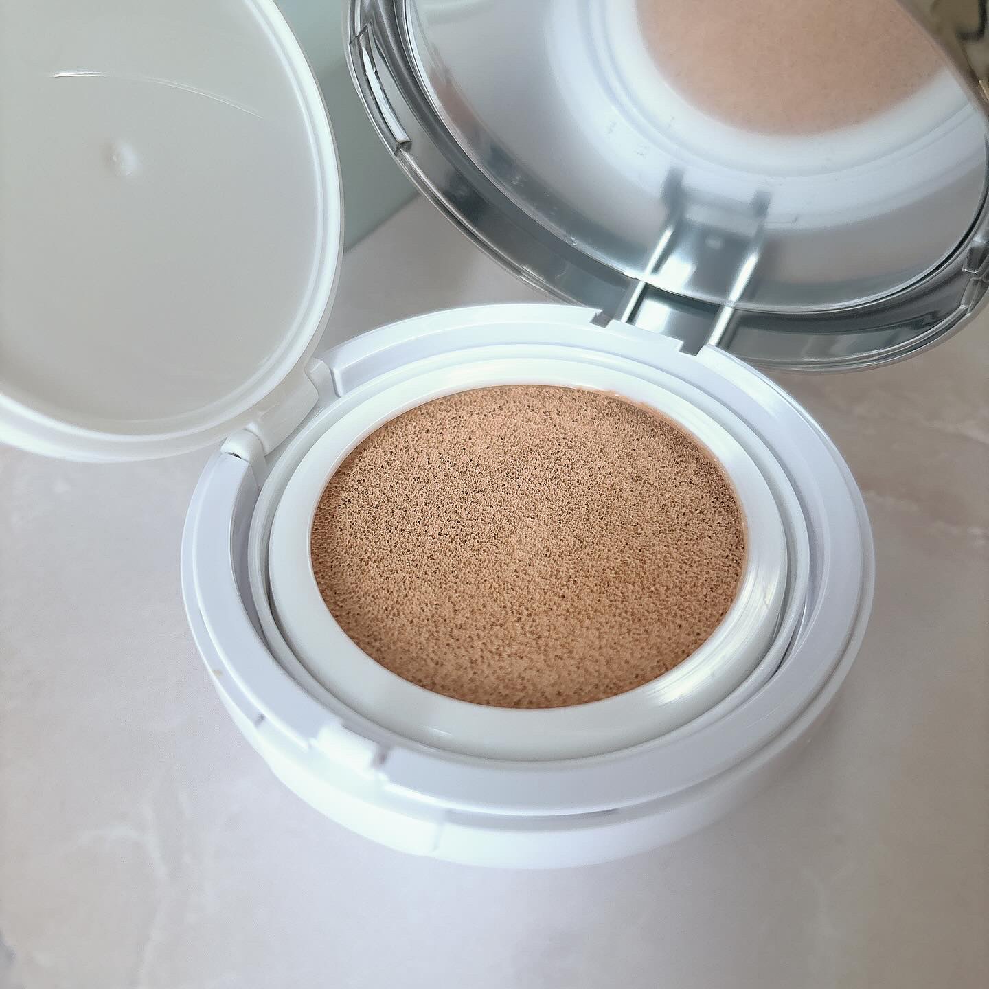 Glow High Cover Cushion/orin/クッションファンデーションを使ったクチコミ（2枚目）