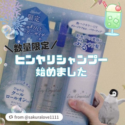 プルント ディープリペア ペアセット アイシークリスタル/Purunt./シャンプー・コンディショナーを使ったクチコミ(1枚目)