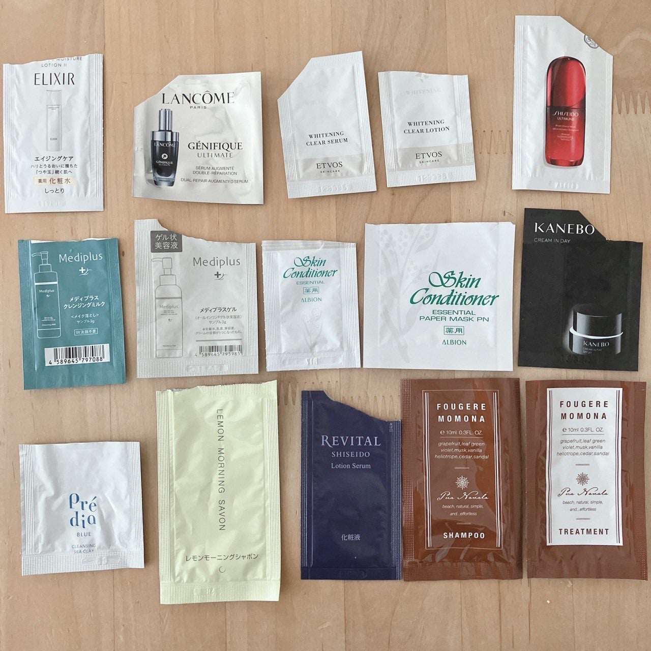 にゃー♡フォロバ on LIPS 「最近使ったサンプルまとめ。今まで使う前に撮ってたんだけど、気分..」(1枚目)