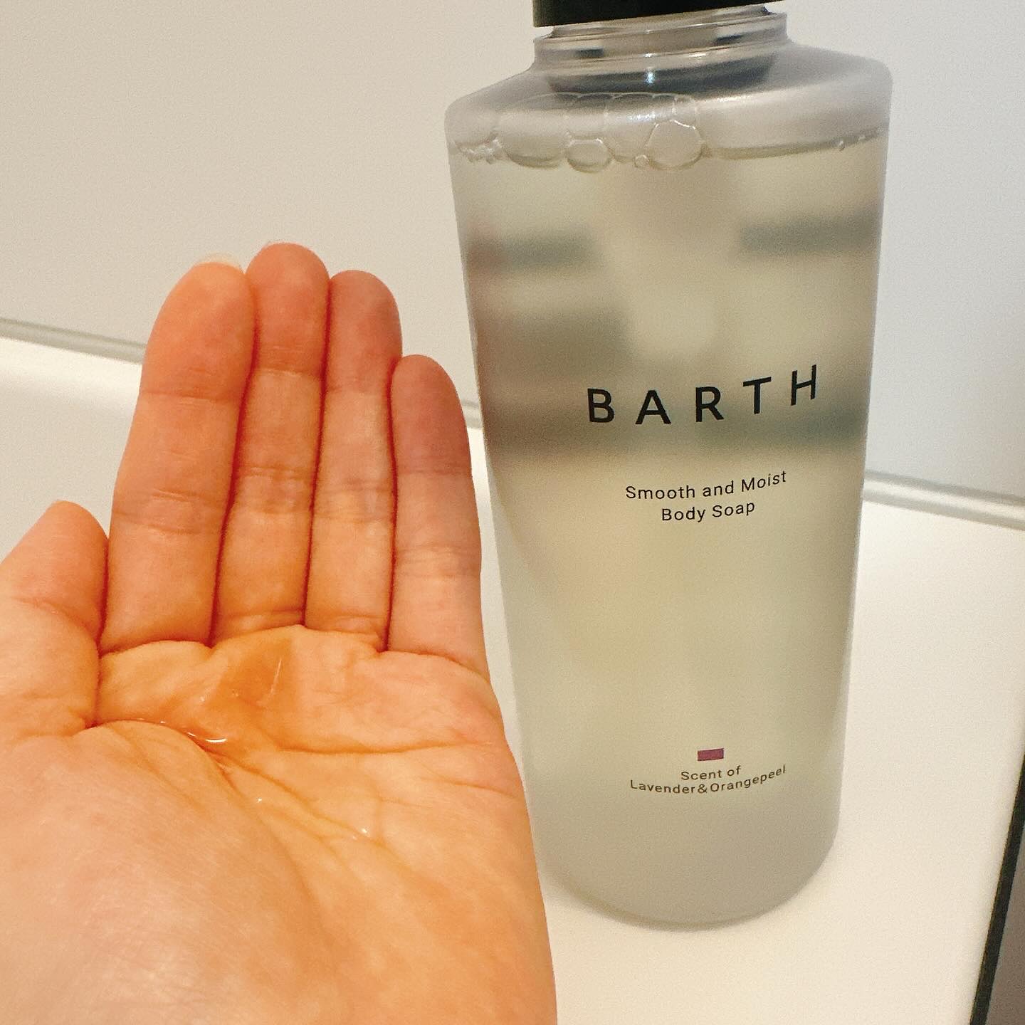BARTH スムース＆モイスト ボディソープ（数量限定品）/BARTH/ボディソープを使ったクチコミ（2枚目）