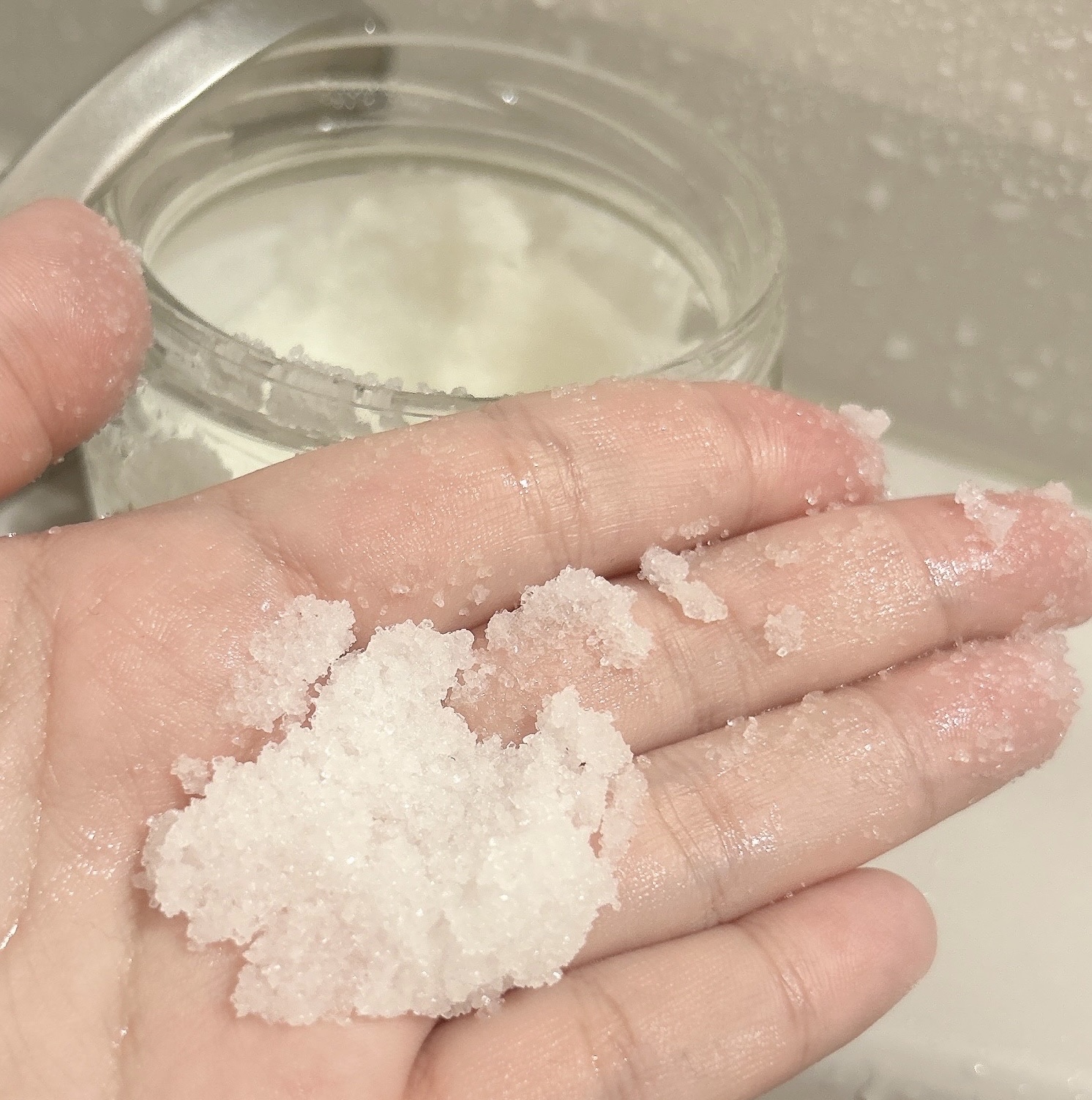 ボディスクラブ ホワイトティー/SABON/ボディスクラブを使ったクチコミ（2枚目）