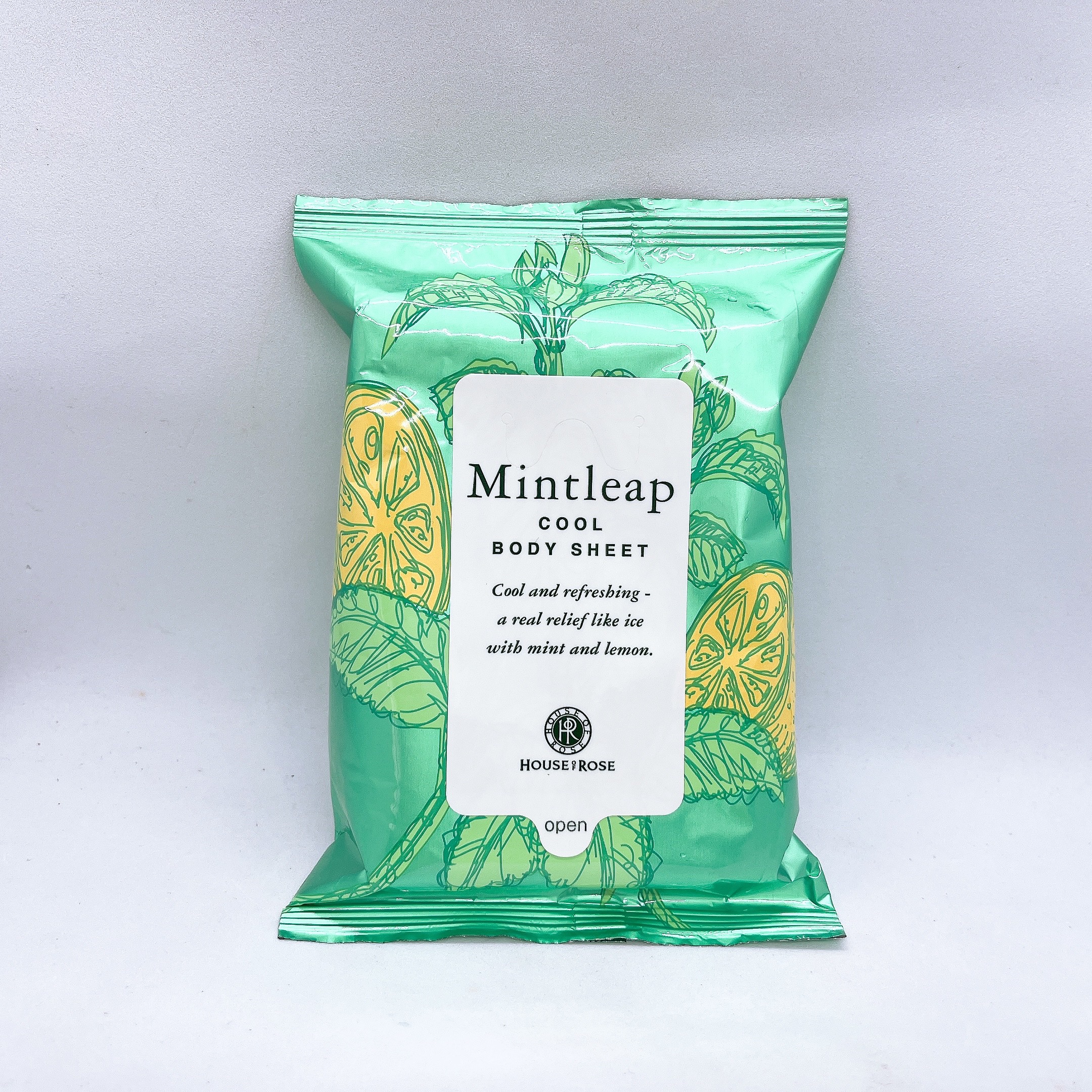 ミントリープ クール ボディシート/ハウス オブ ローゼ/ボディシートを使ったクチコミ（1枚目）