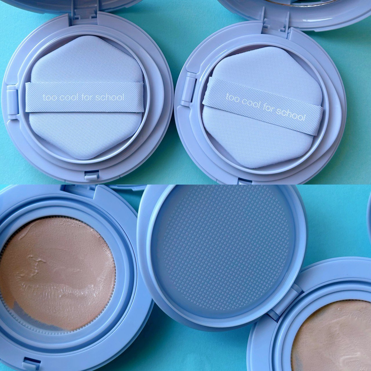 エアーフィットクッション/too cool for school/クッションファンデーションを使ったクチコミ（2枚目）