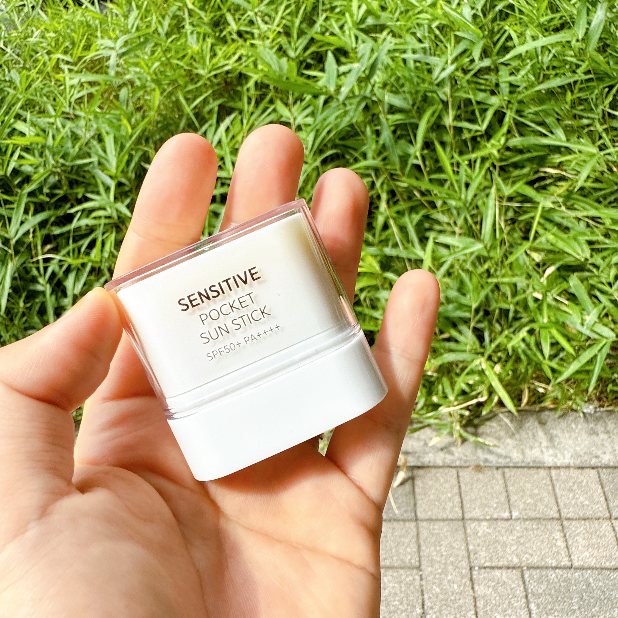 センシティブポケットサンスティック/SAM'U/日焼け止めスティックを使ったクチコミ（2枚目）