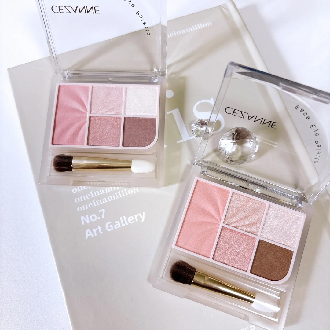 フェイスアイパレット/CEZANNE/アイシャドウを使ったクチコミ（2枚目）