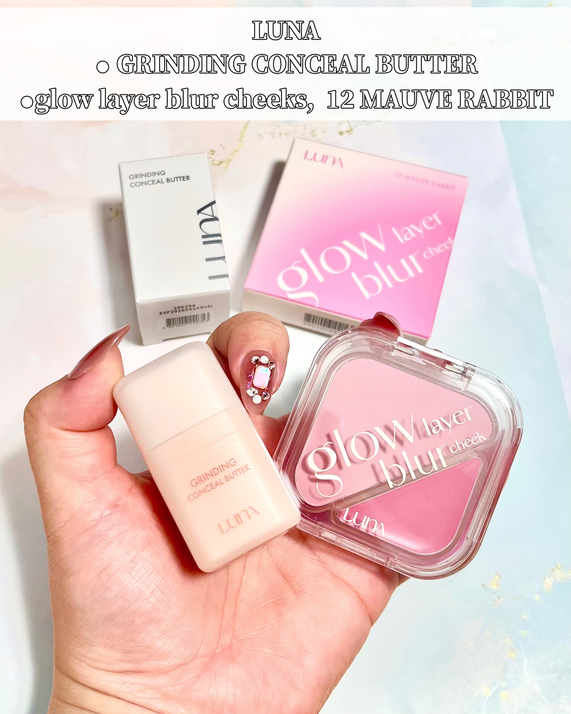 グローレイヤーブラーチーク/LUNA/パウダーチークを使ったクチコミ（2枚目）