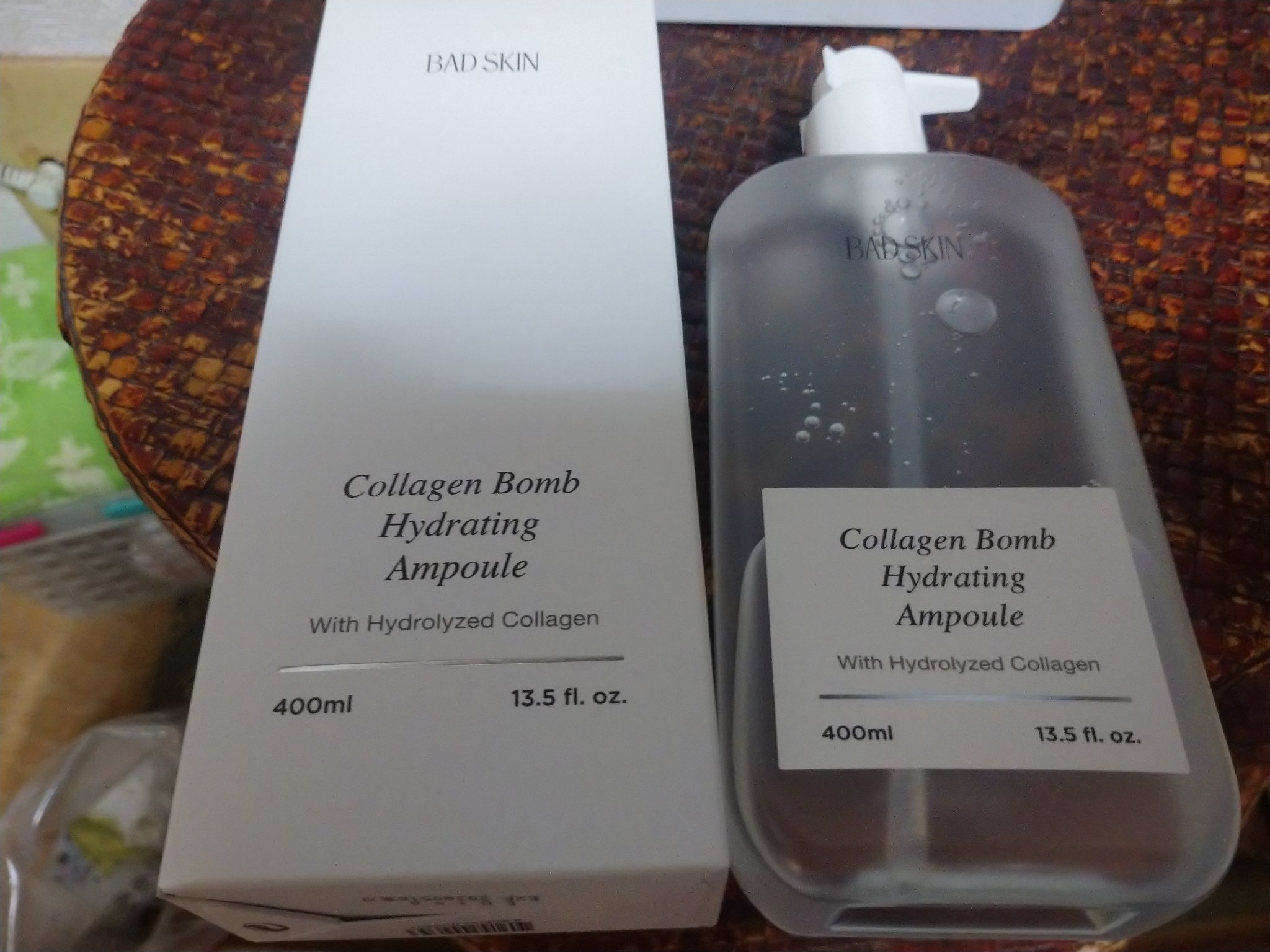 コラーゲンボムハイドレーティングアンプル/BAD SKIN/化粧水を使ったクチコミ（1枚目）