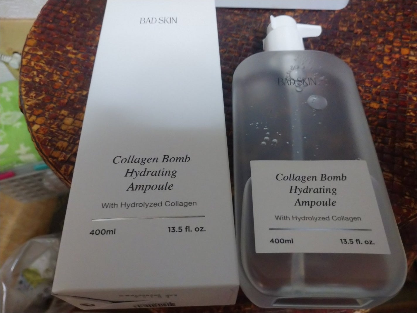 コラーゲンボムハイドレーティングアンプル/BAD SKIN/化粧水を使ったクチコミ(1枚目)