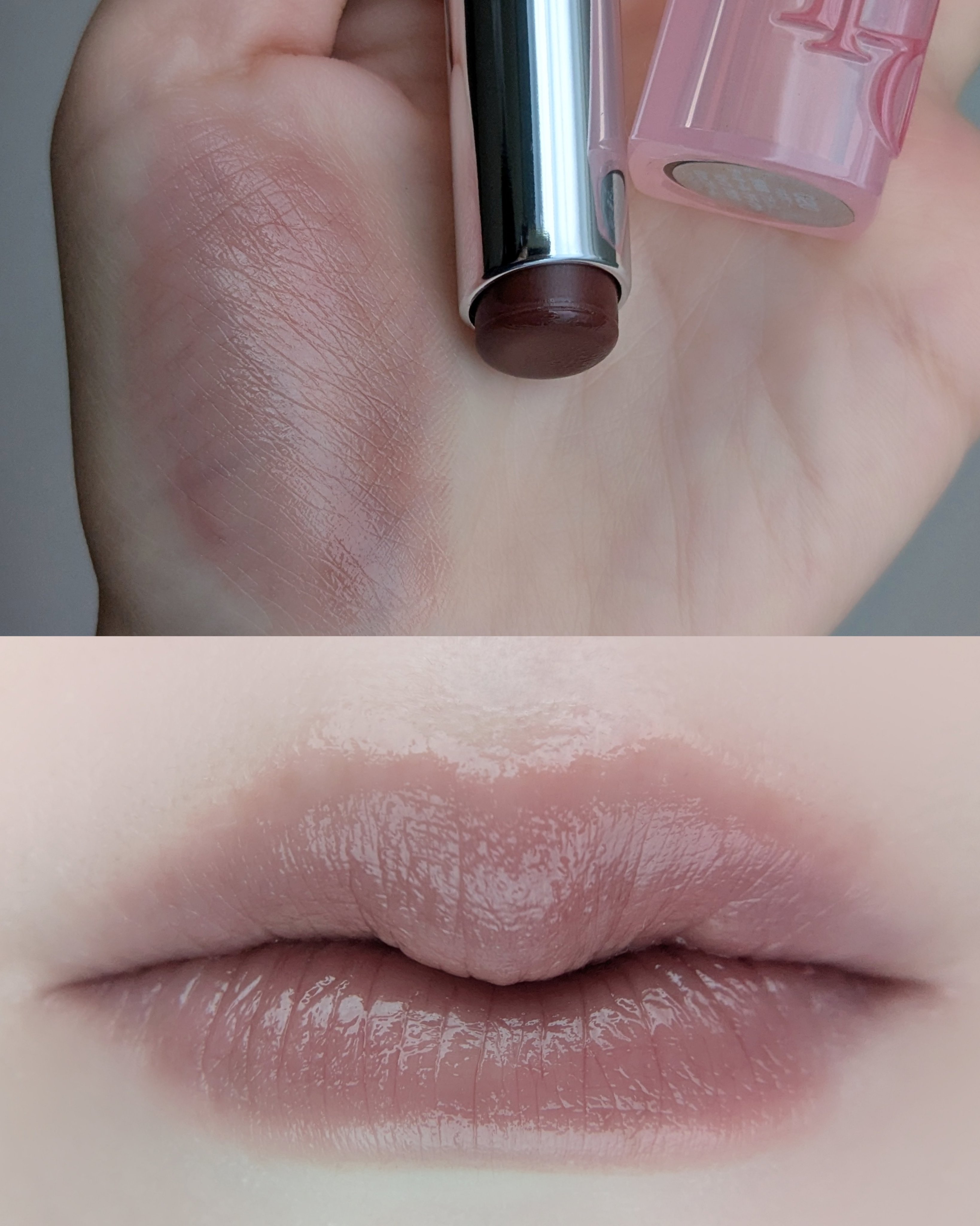 ディオール アディクト リップ グロウ 020 マホガニー/Dior/リップバームを使ったクチコミ（2枚目）