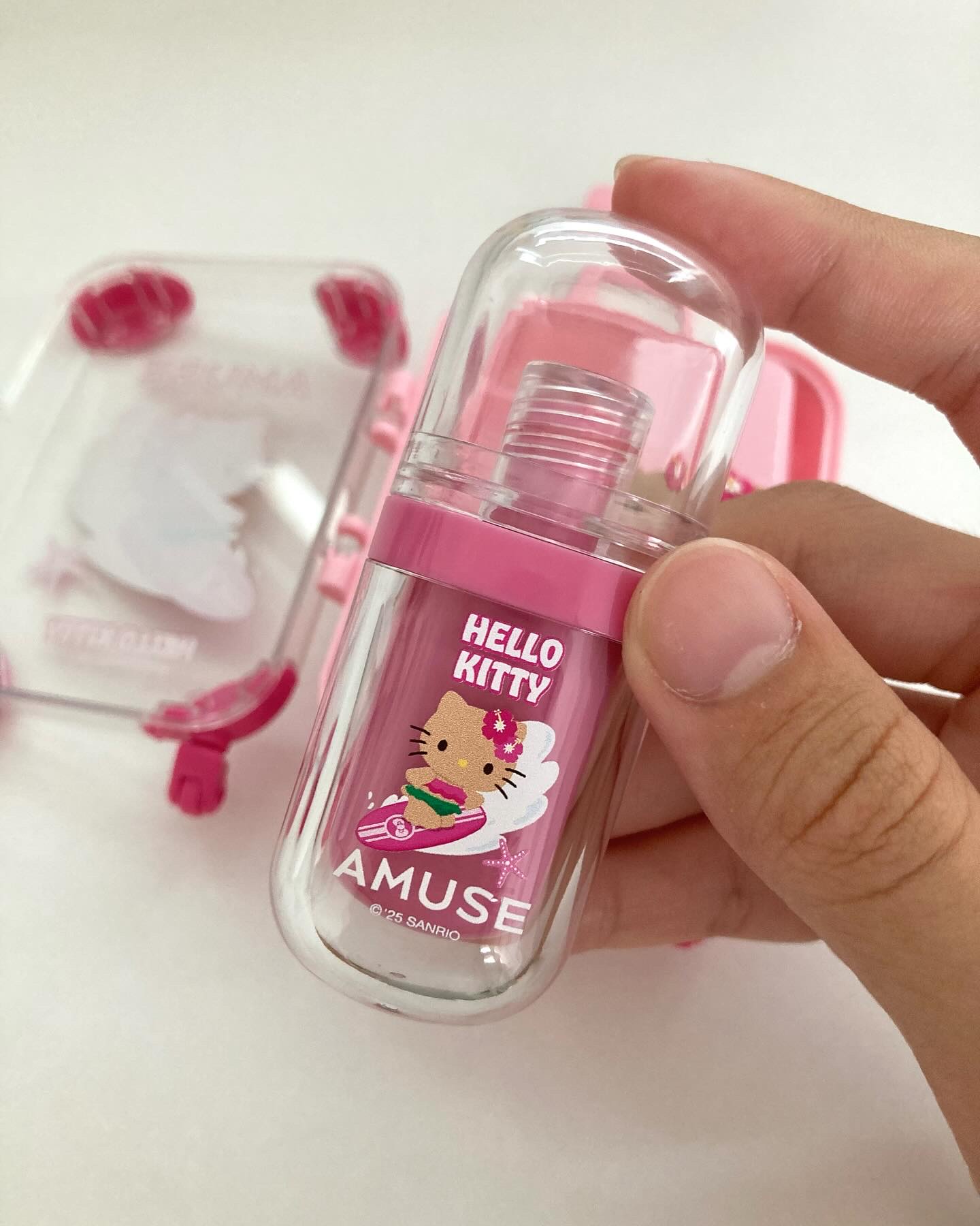 ジェルフィットティント/AMUSE/リップティントを使ったクチコミ（3枚目）