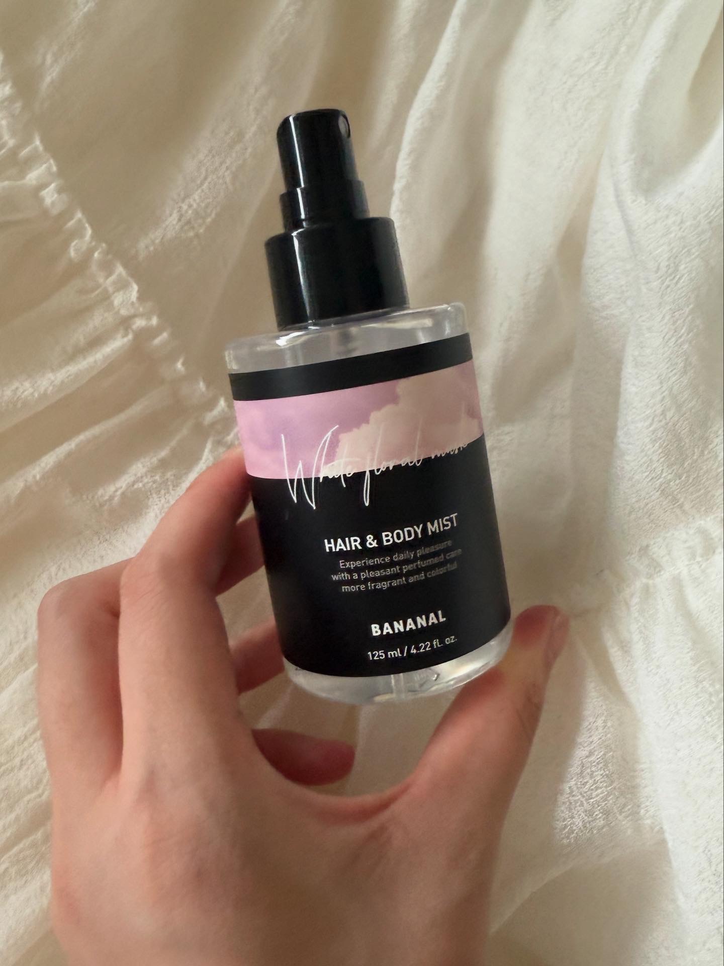 パフュームド ヘア＆ボディミスト White Floral Musk/BANANAL/ヘアミストを使ったクチコミ（3枚目）