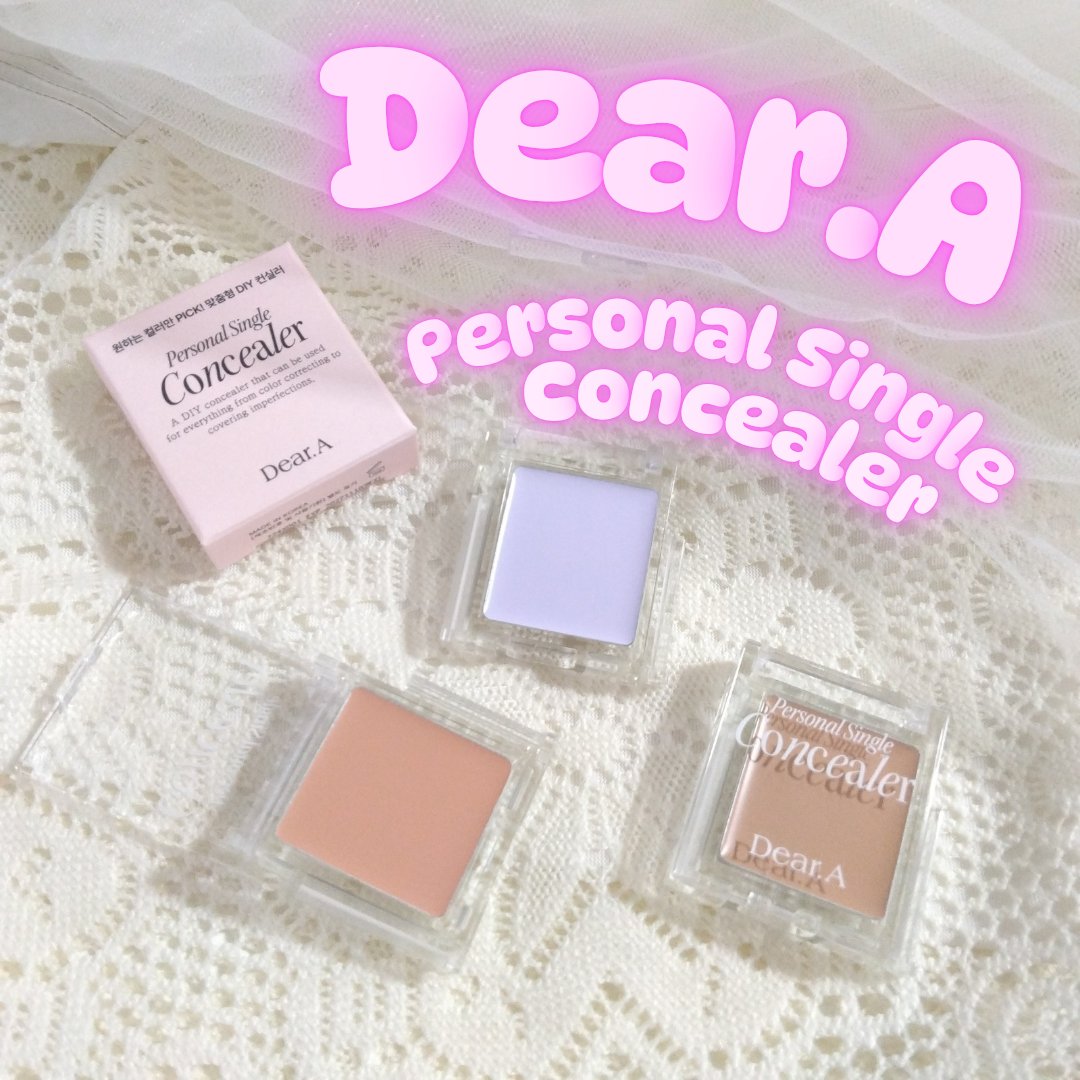パーソナルシングルコンシーラー/Dear.A/パレットコンシーラーを使ったクチコミ（1枚目）