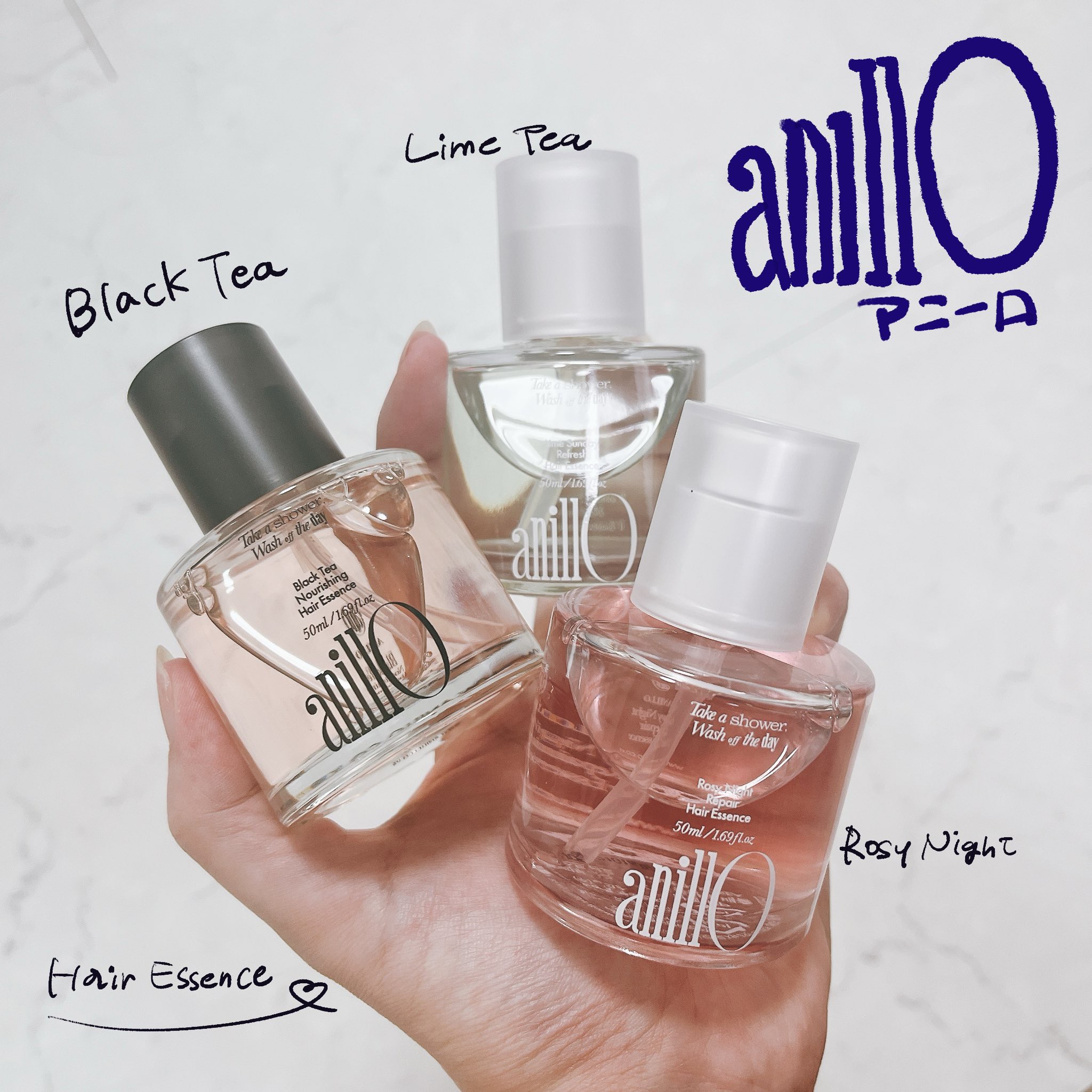 ブラックティーナリッシングヘアエッセンス/ANILLO/ヘアオイルを使ったクチコミ（1枚目）