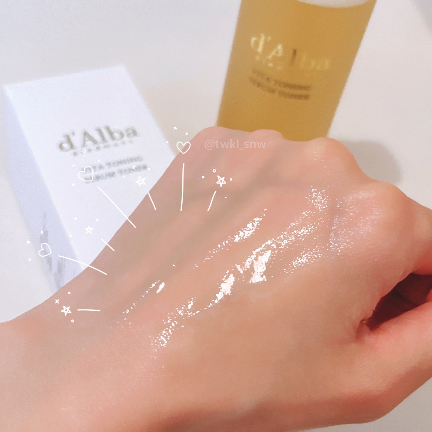 ビタトーニングセラムトナー/ダルバ/化粧水を使ったクチコミ(3枚目)