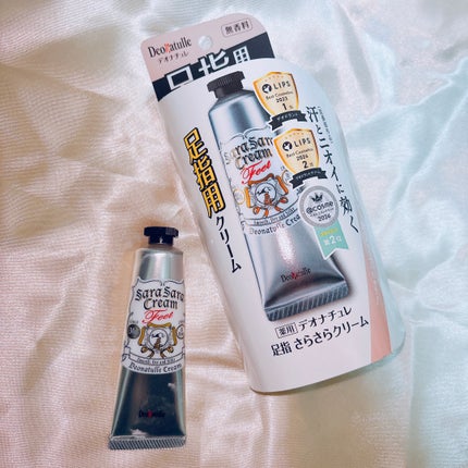 薬用足指さらさらクリーム/デオナチュレ/デオドラント・制汗剤を使ったクチコミ(1枚目)