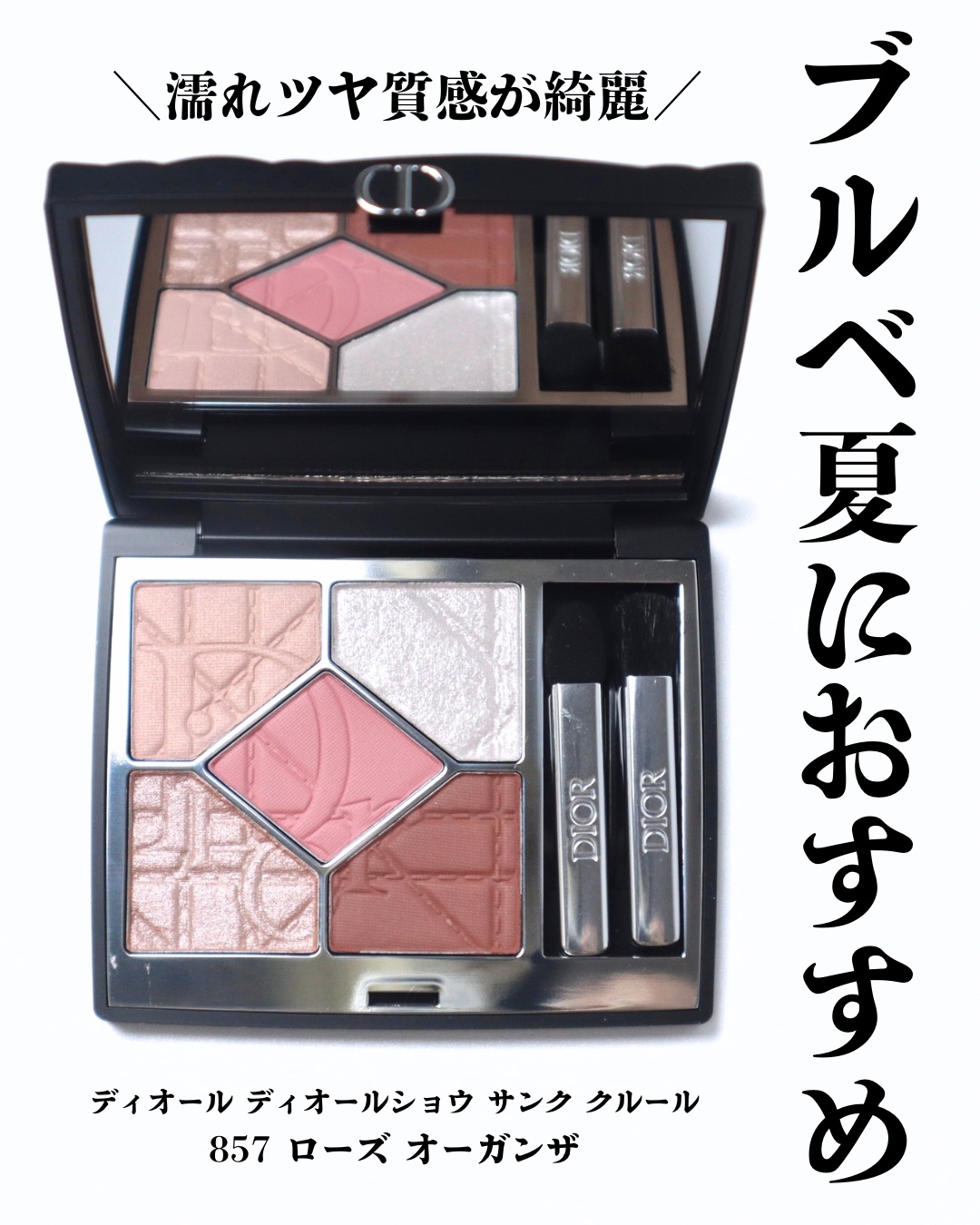 【旧】ディオールショウ サンク クルール（限定品）/Dior/アイシャドウを使ったクチコミ（2枚目）