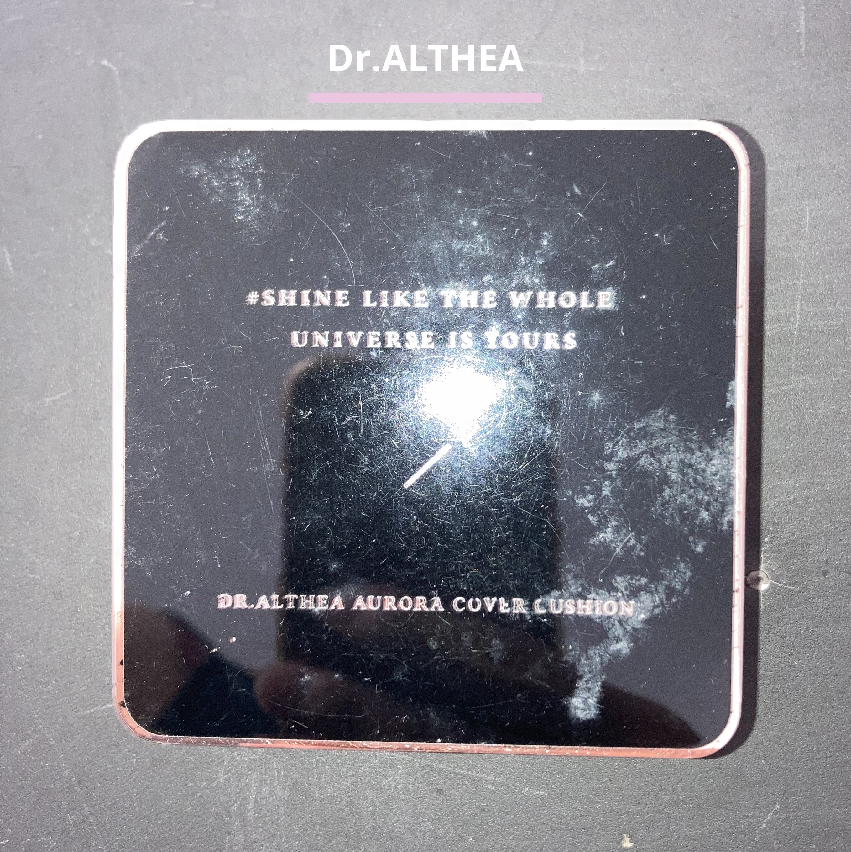 Dr.Althea オーロラ カバー クッション モイスチャーのクチコミ「
Dr.Altheaのクッションファンデーションめっちゃカバー効果が高くて何回もリピートしてる.....」（1枚目）