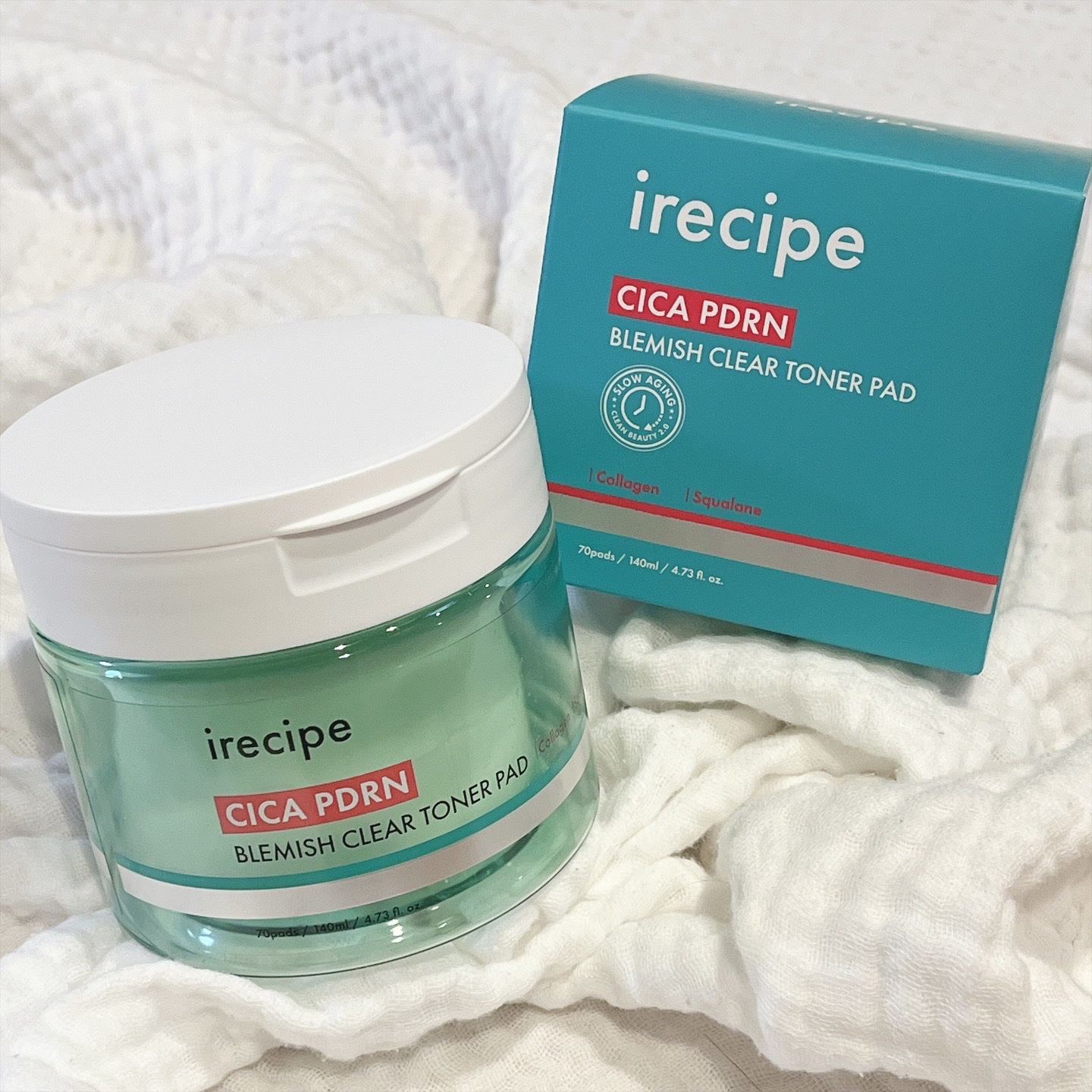 シカ PDRN 跡 クリアー トナーパッド/irecipe/トナーパッドを使ったクチコミ（1枚目）