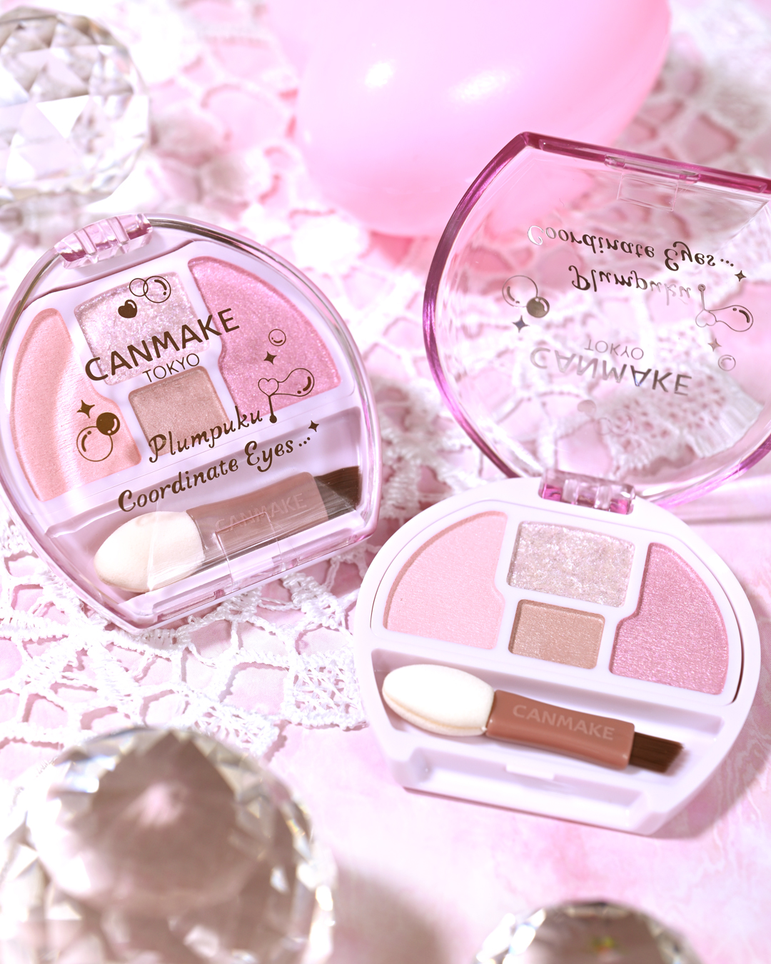 プランぷくコーデアイズ/キャンメイク/パウダーアイシャドウを使ったクチコミ（1枚目）