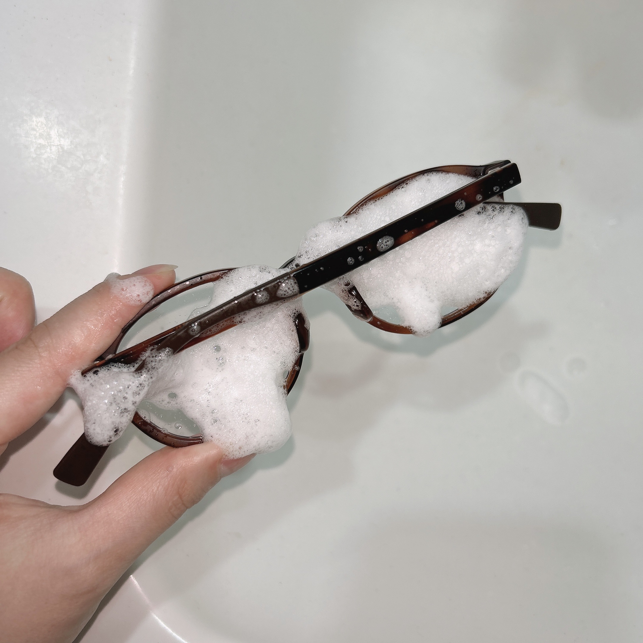 メガネのシャンプー 除菌EX/ソフト９９コーポレーション/その他を使ったクチコミ（2枚目）