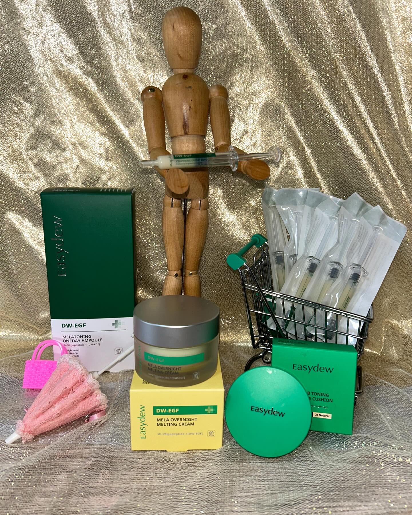 イージーデュー メラB トーニングアンプルクッション/Easydew/クッションファンデーションを使ったクチコミ（2枚目）