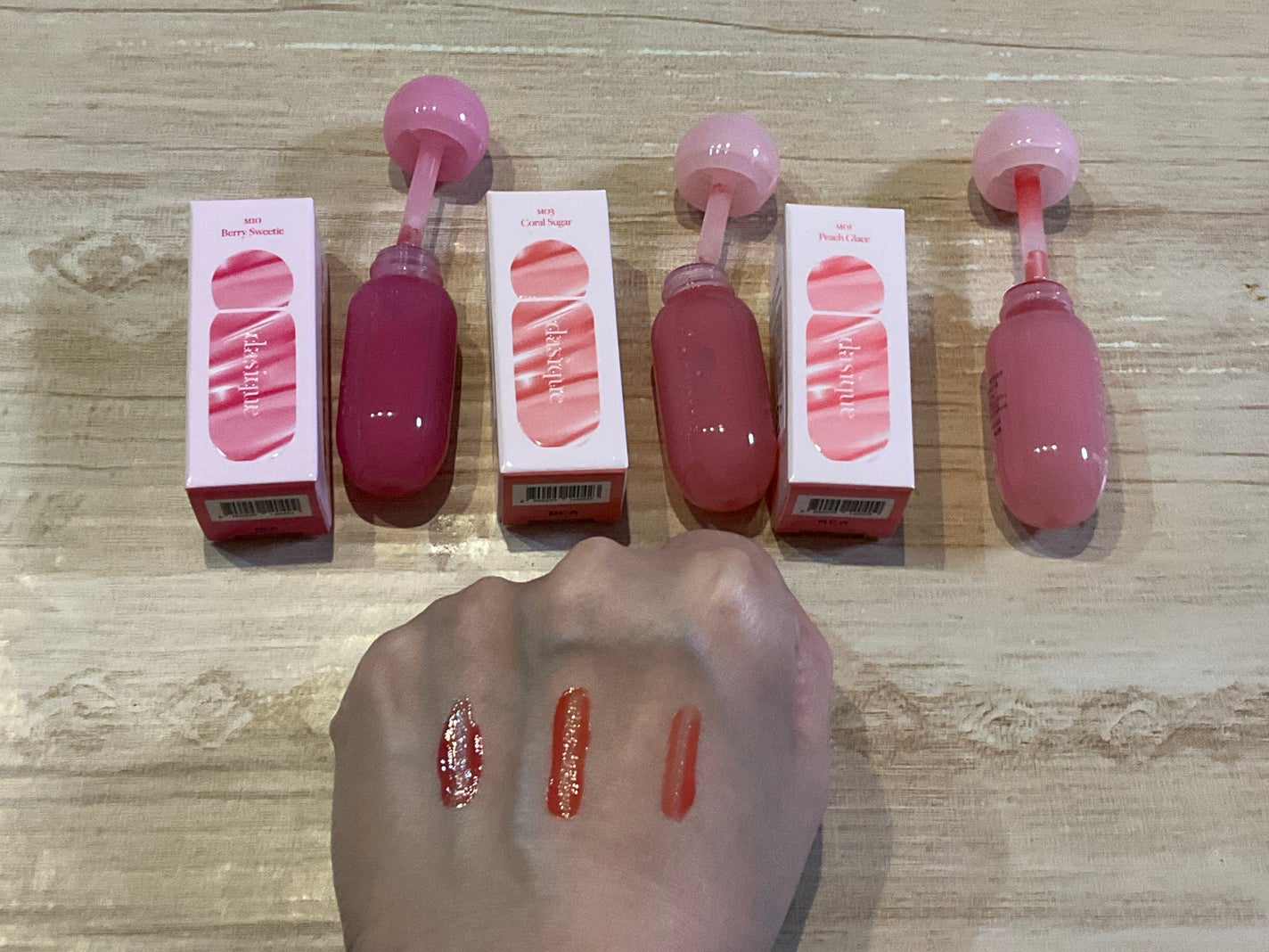 ジューシーデューイグロウティント/dasique/リップティントを使ったクチコミ(3枚目)