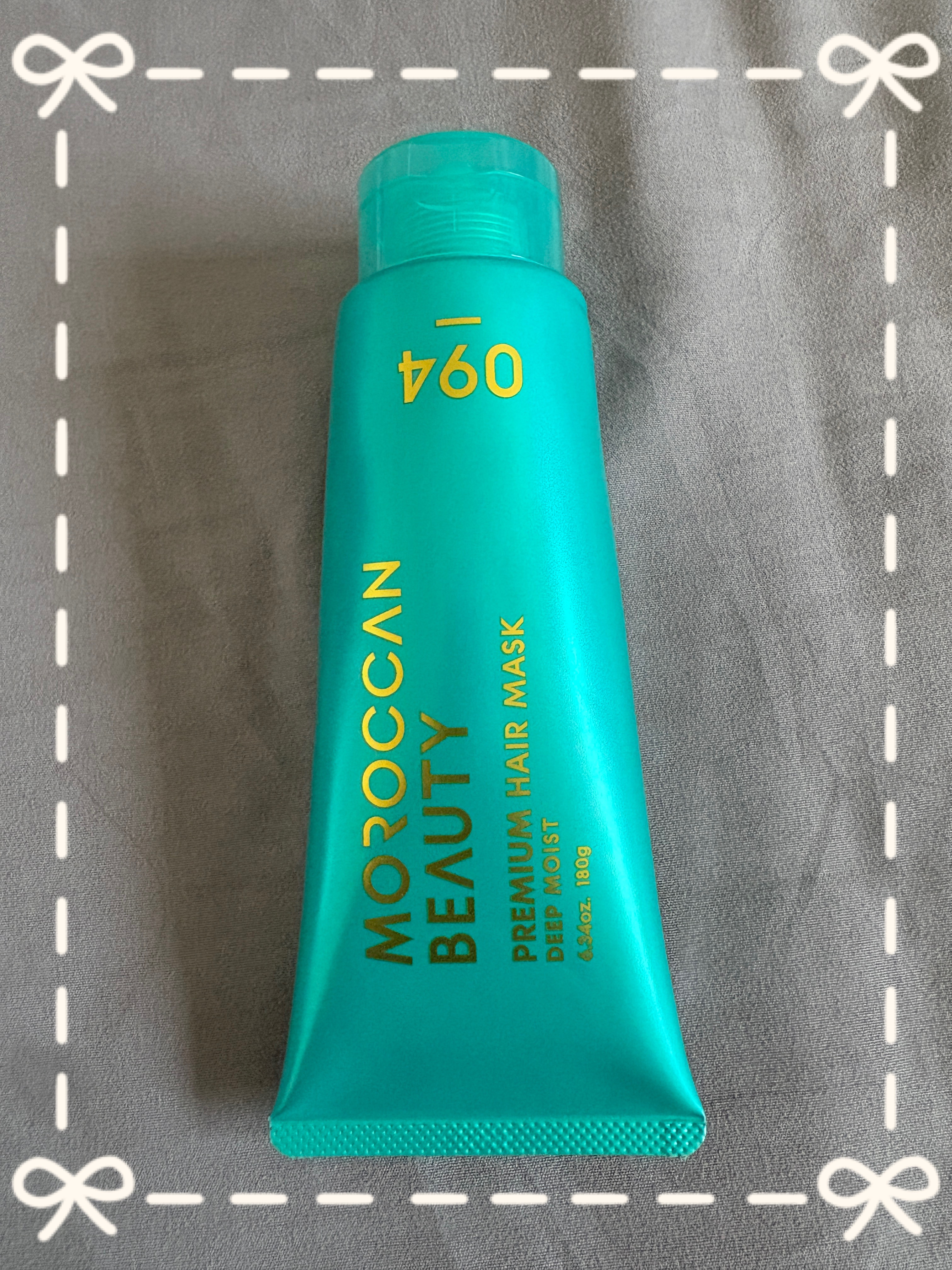 ディープモイスト プレミアム ヘアマスク/モロッカンビューティ/洗い流すヘアトリートメントを使ったクチコミ（1枚目）