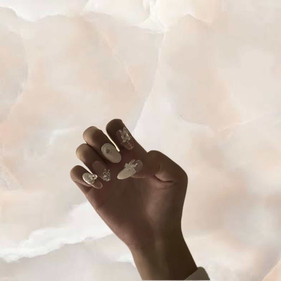 ジェルネイル(ライト対応)/セリア/ジェルネイルを使ったクチコミ(1枚目)