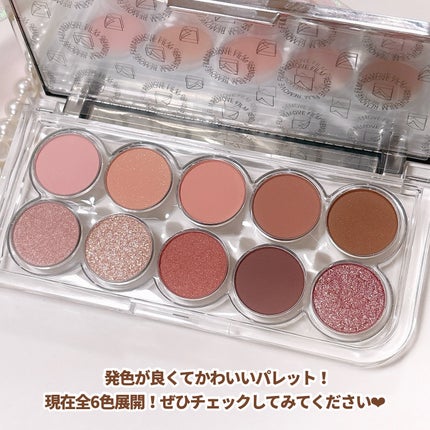 ライトオンアイズシャドウパレット/ルミル/アイシャドウパレットを使ったクチコミ(5枚目)