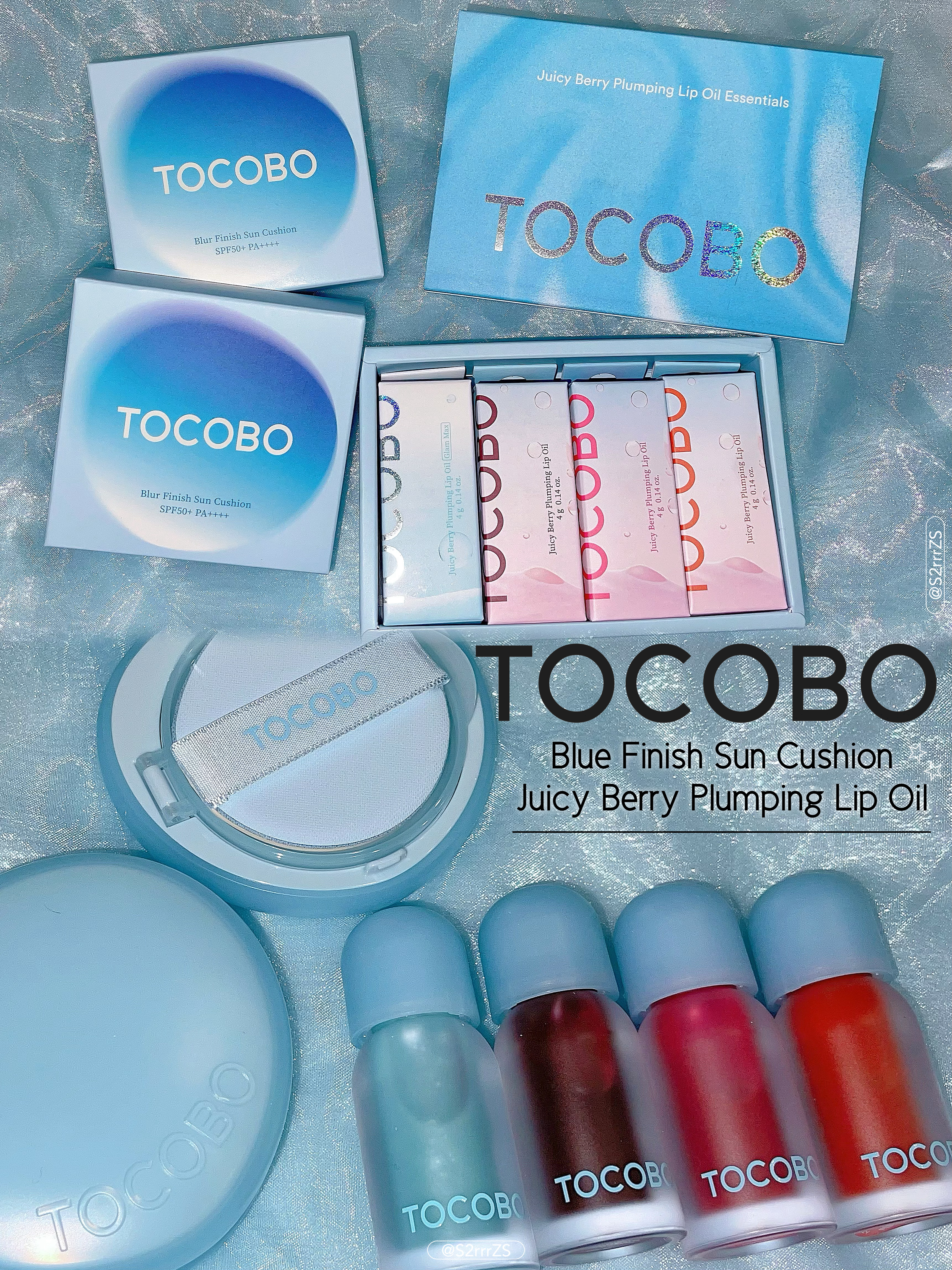 ジューシーベリープランピングリップオイル 06 ベリーキャンディ/TOCOBO/リップグロスを使ったクチコミ（2枚目）