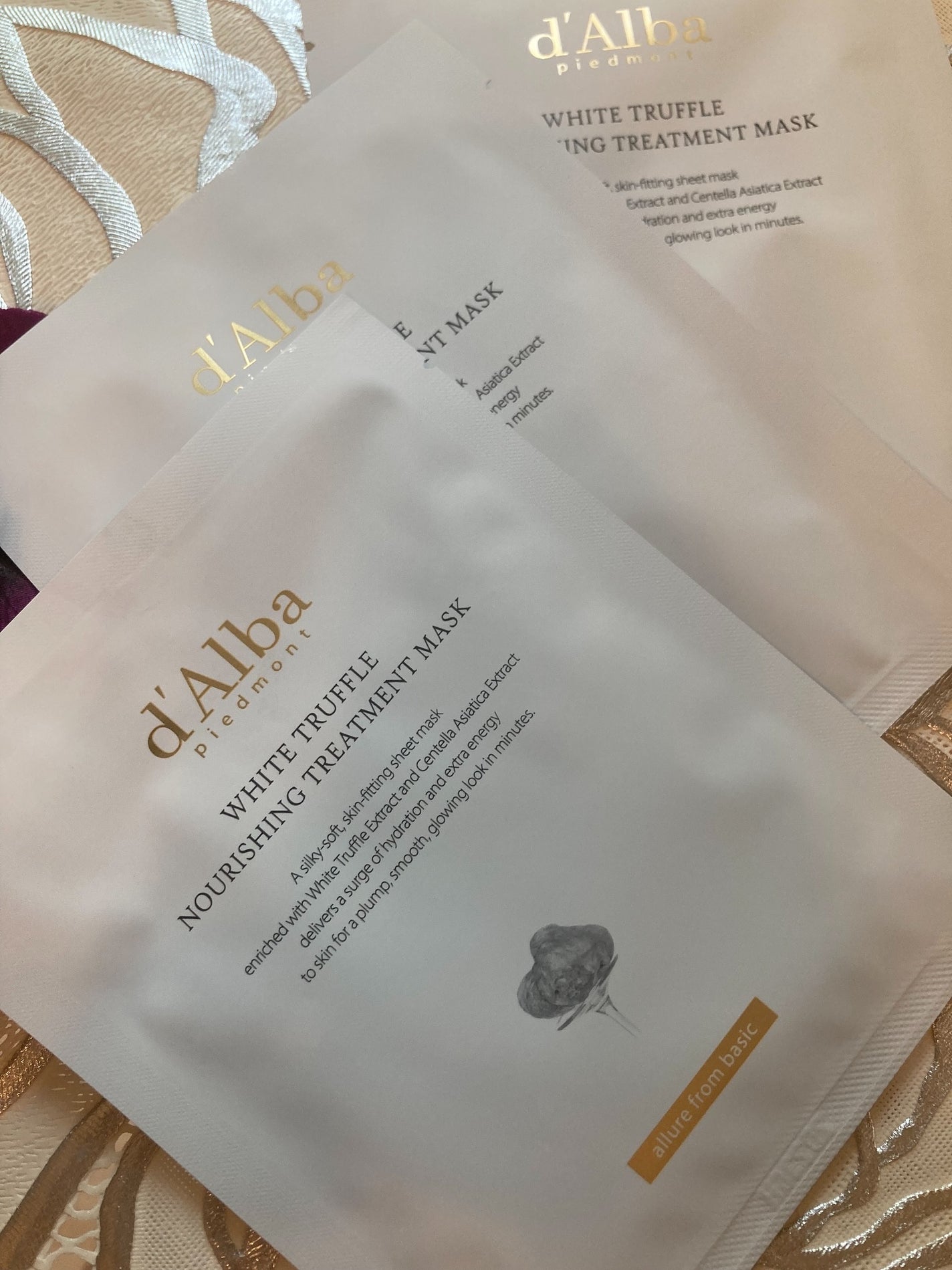ホワイトトリュフナリシングトリートメントマスク/ダルバ/シートマスク・パックを使ったクチコミ(8枚目)