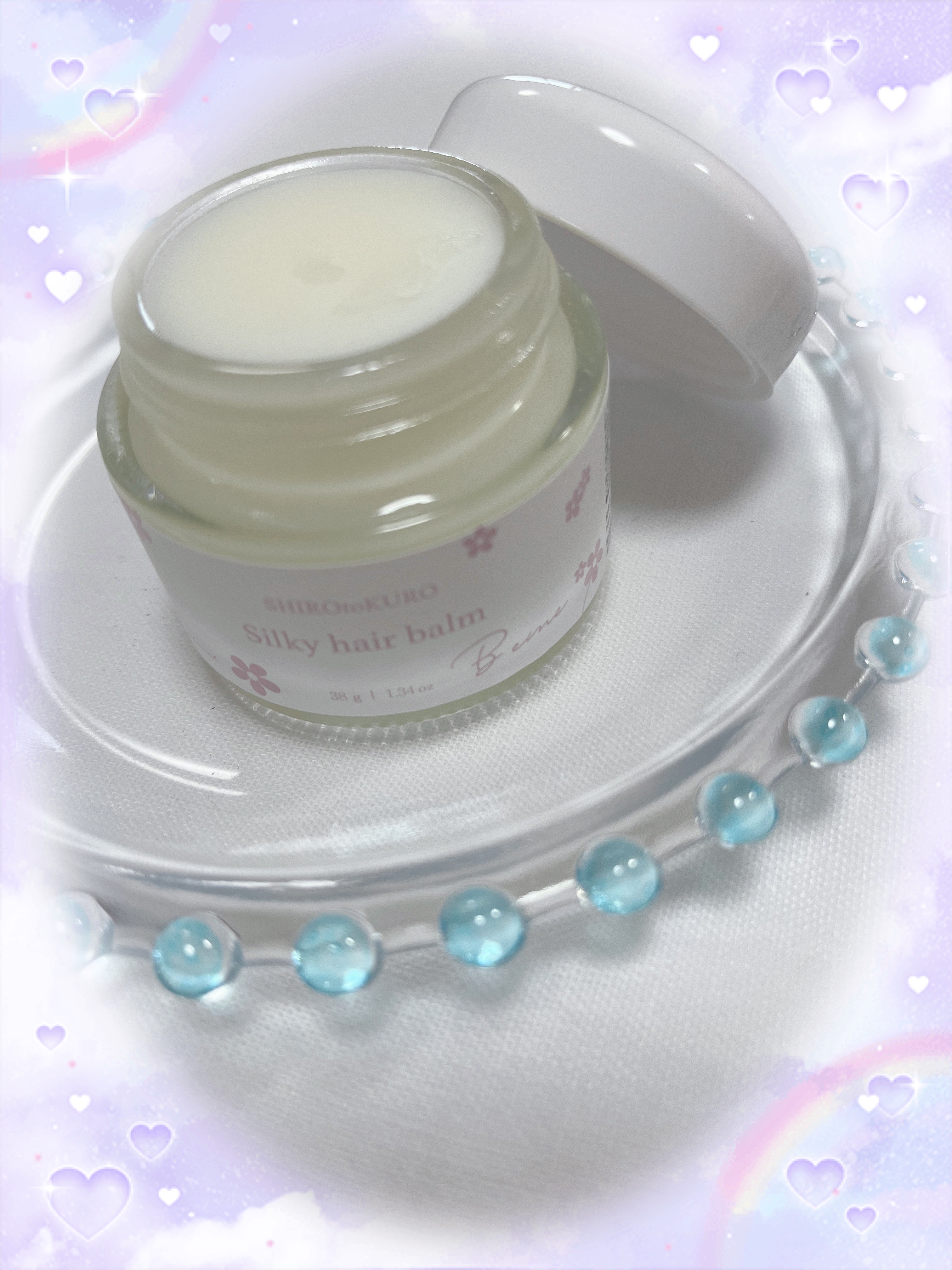 SHIROtoKURO Bemeシルキーヘアバームのクチコミ「❁.｡.:*:.｡.✽.｡.:*:.｡.❁.｡.:*:.｡.✽.｡.:*:.｡.❁.｡.
SH.....」（2枚目）