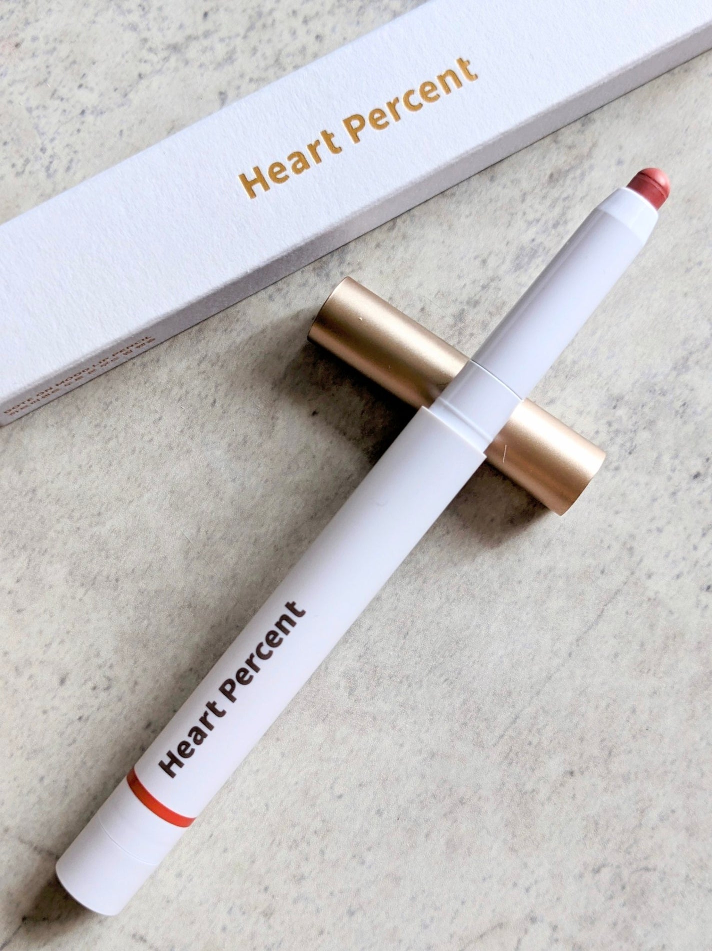 ドットオンムードリップペンシル/Heart Percent/リップライナーを使ったクチコミ(4枚目)