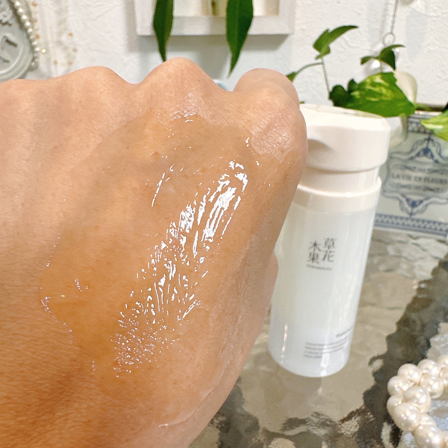 草花木果 マスクジェル C ＜美容液・マスク＞/草花木果/美容液を使ったクチコミ（3枚目）