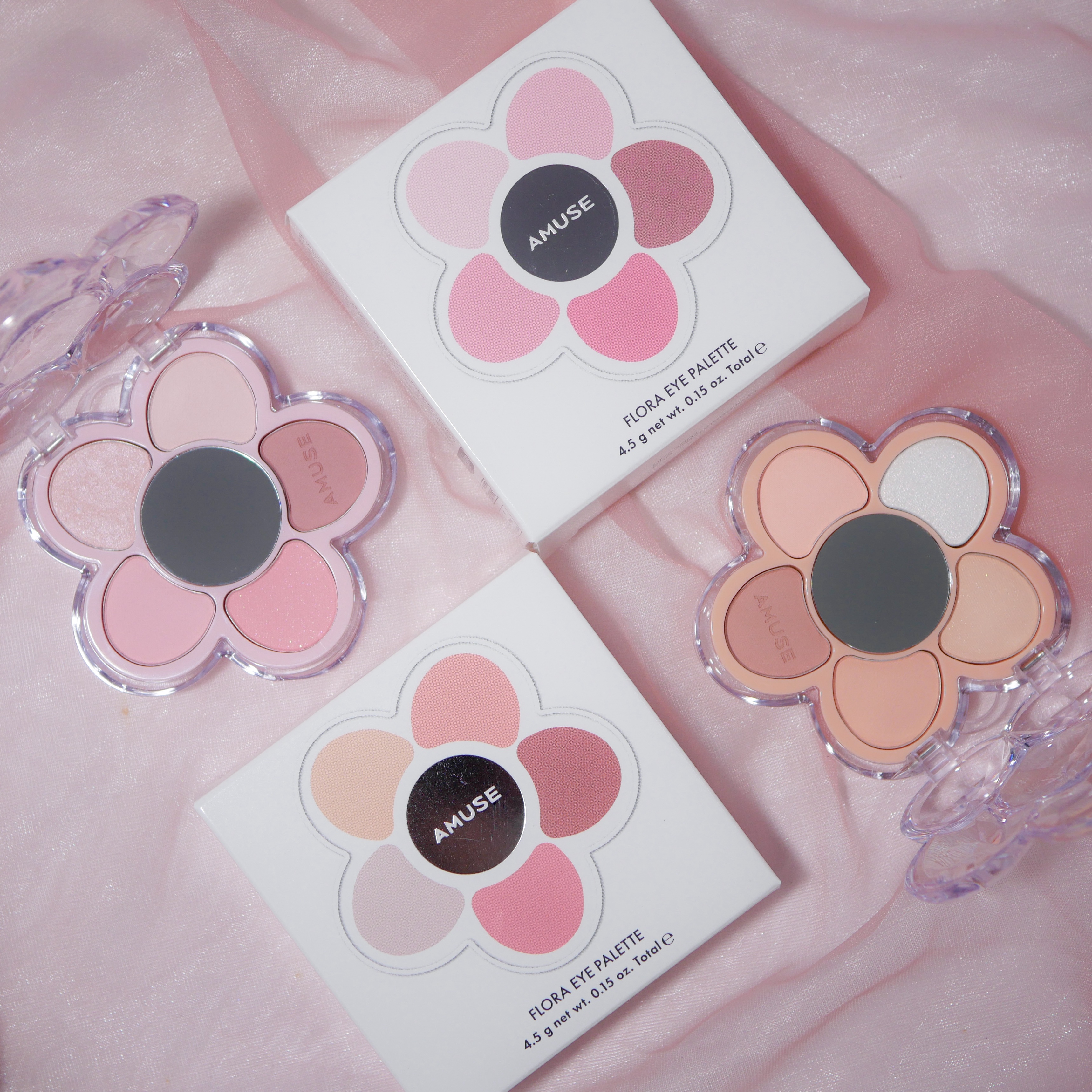 フローラアイパレット/AMUSE/アイシャドウを使ったクチコミ（2枚目）