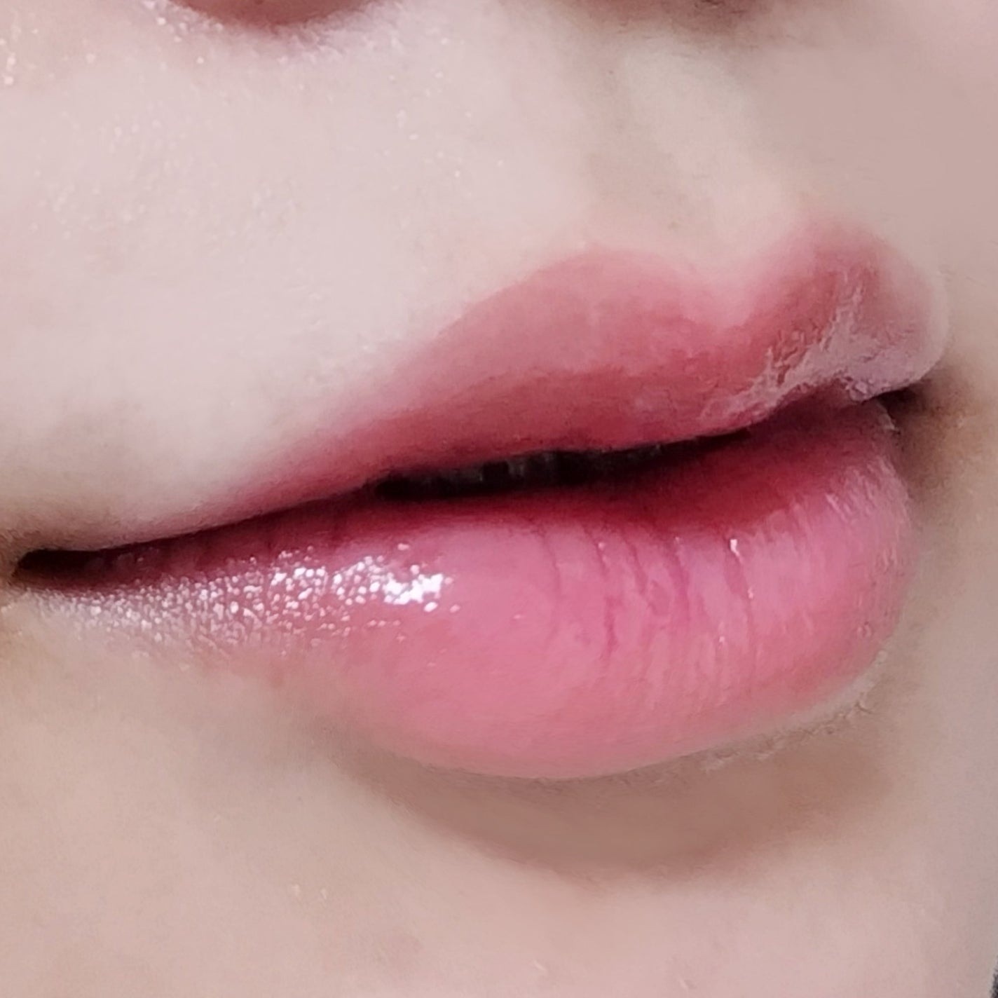 ジューシーデューイグロウティント/dasique/リップティントを使ったクチコミ(4枚目)