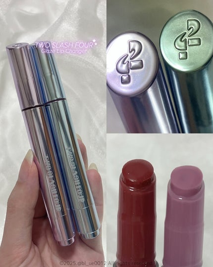 グレイズリップチェンジャー/TWO SLASH FOUR/口紅を使ったクチコミ(2枚目)
