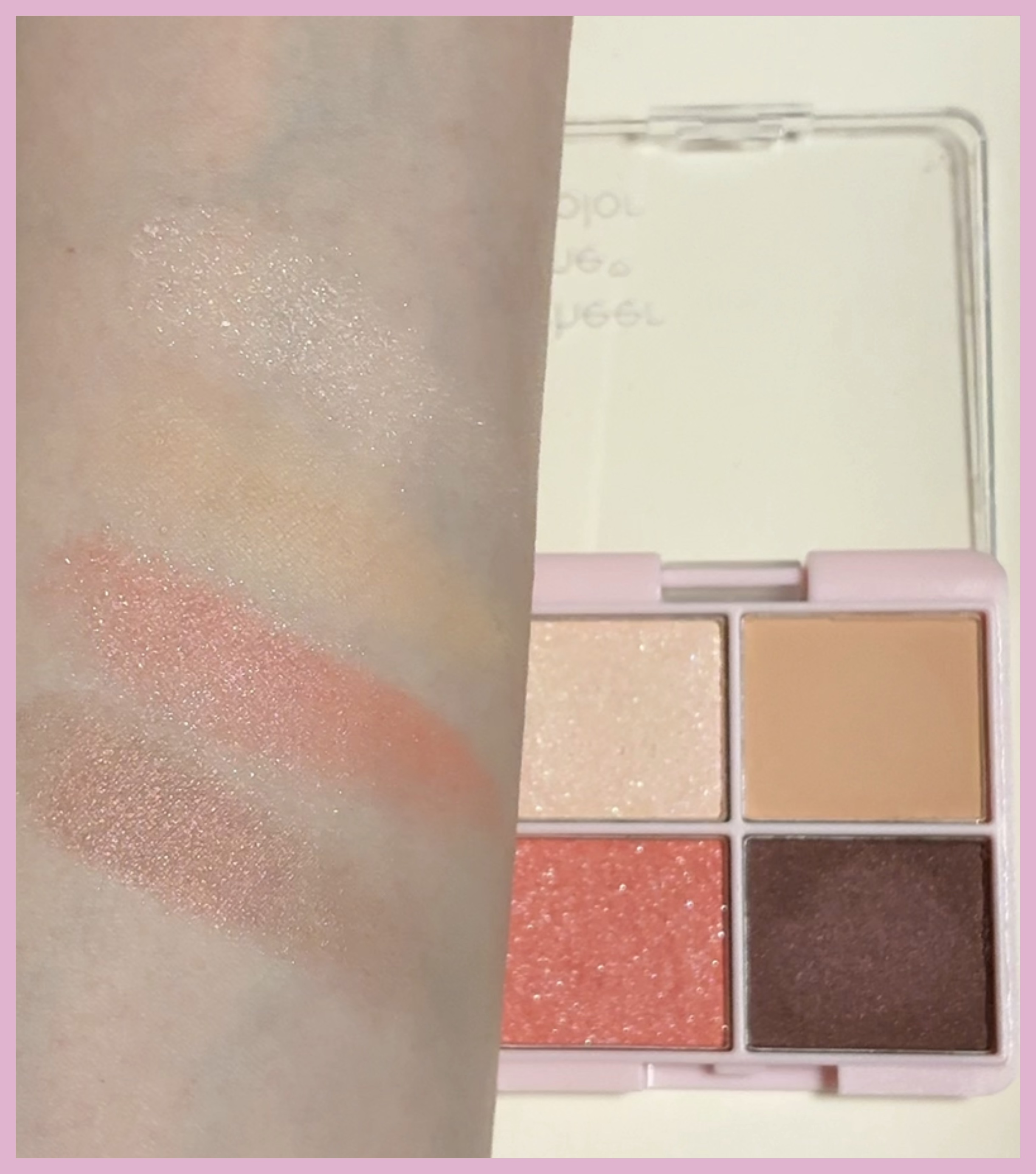 アイシャドウパレット/CHEER me COLOR/アイシャドウパレットを使ったクチコミ（3枚目）