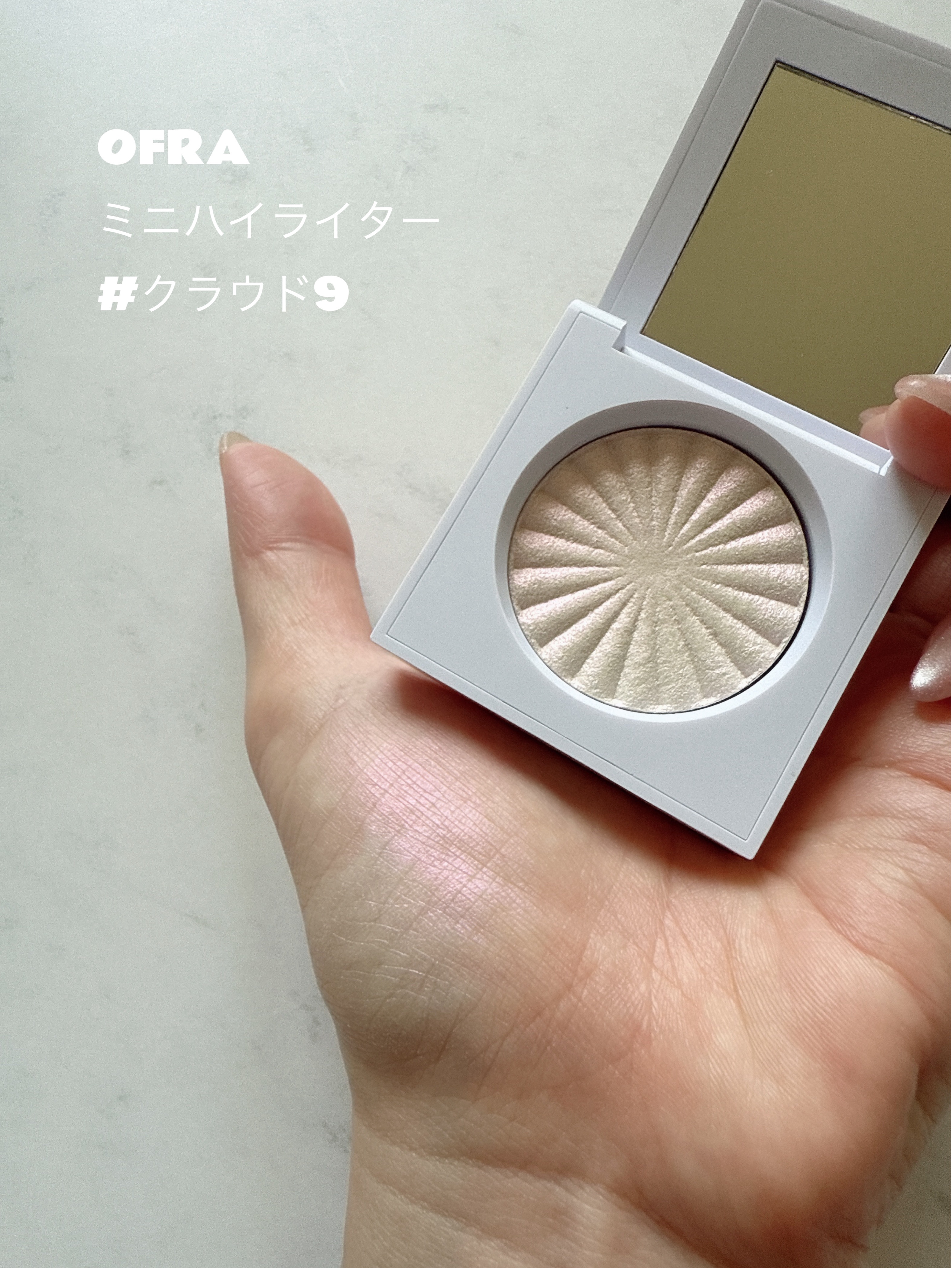 OFRA mini Highlighter/Ofra Cosmetics/パウダーハイライトを使ったクチコミ（2枚目）