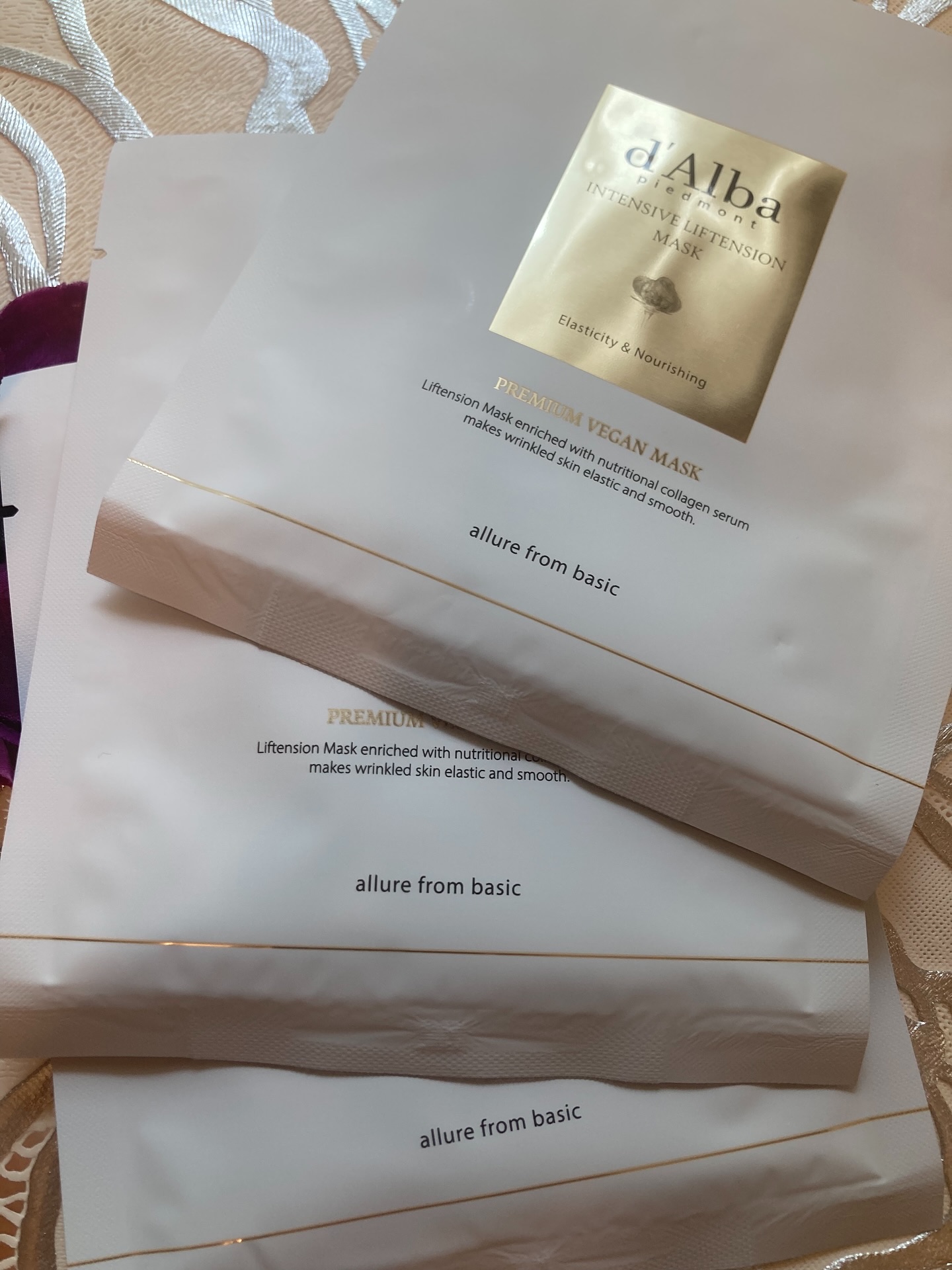 インテンシブリフテンションマスク/ダルバ/シートマスク・パックを使ったクチコミ（3枚目）