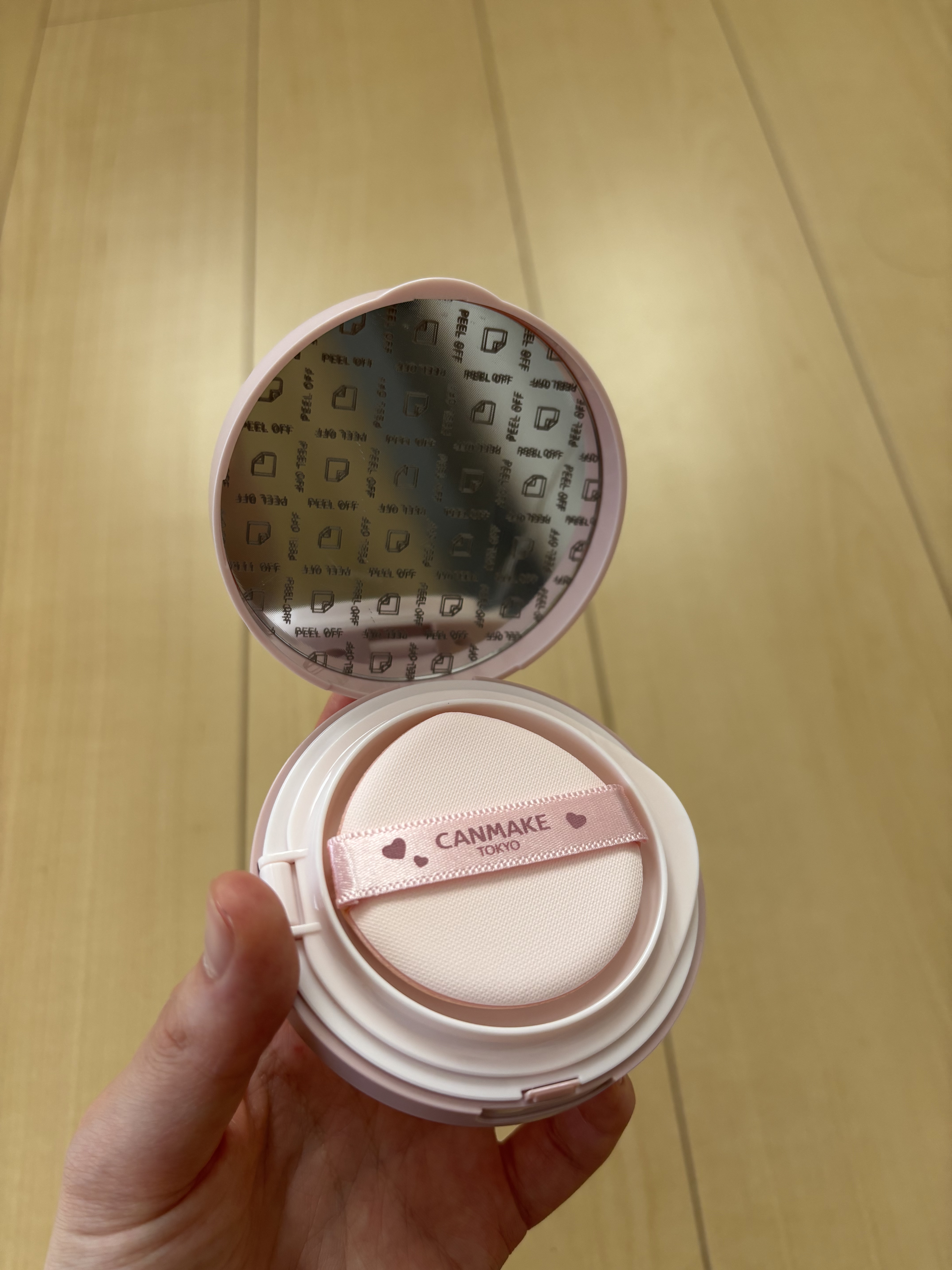 フィットグロウクッション/キャンメイク/クッションファンデーションを使ったクチコミ（2枚目）