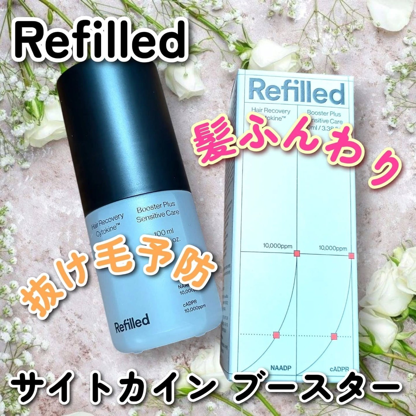サイトカイン ブースター/Refilled/頭皮ローションを使ったクチコミ(1枚目)