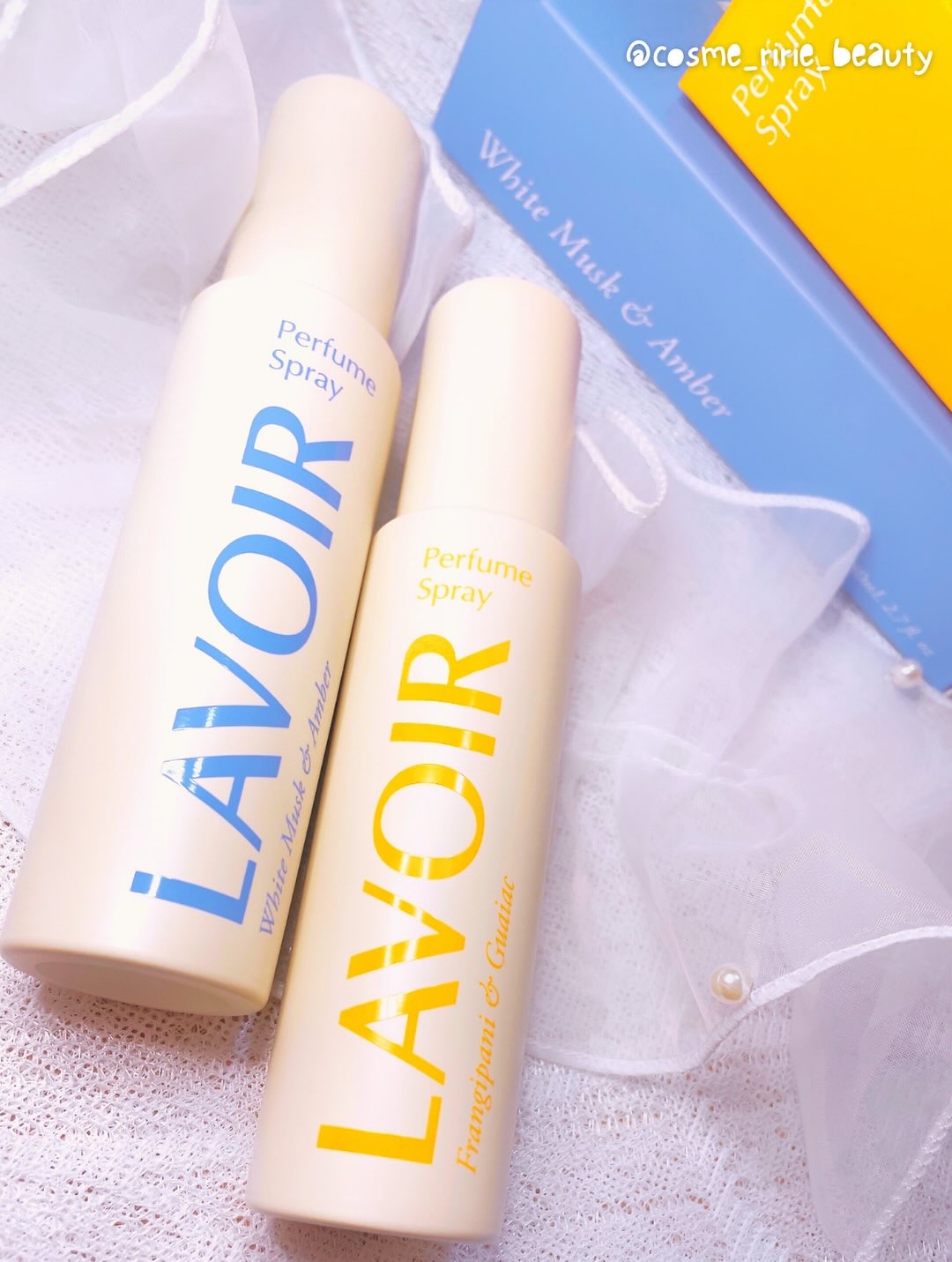 パフュームスプレー プルメリア＆ガイアック/LAVOIR/香水(その他)を使ったクチコミ（2枚目）