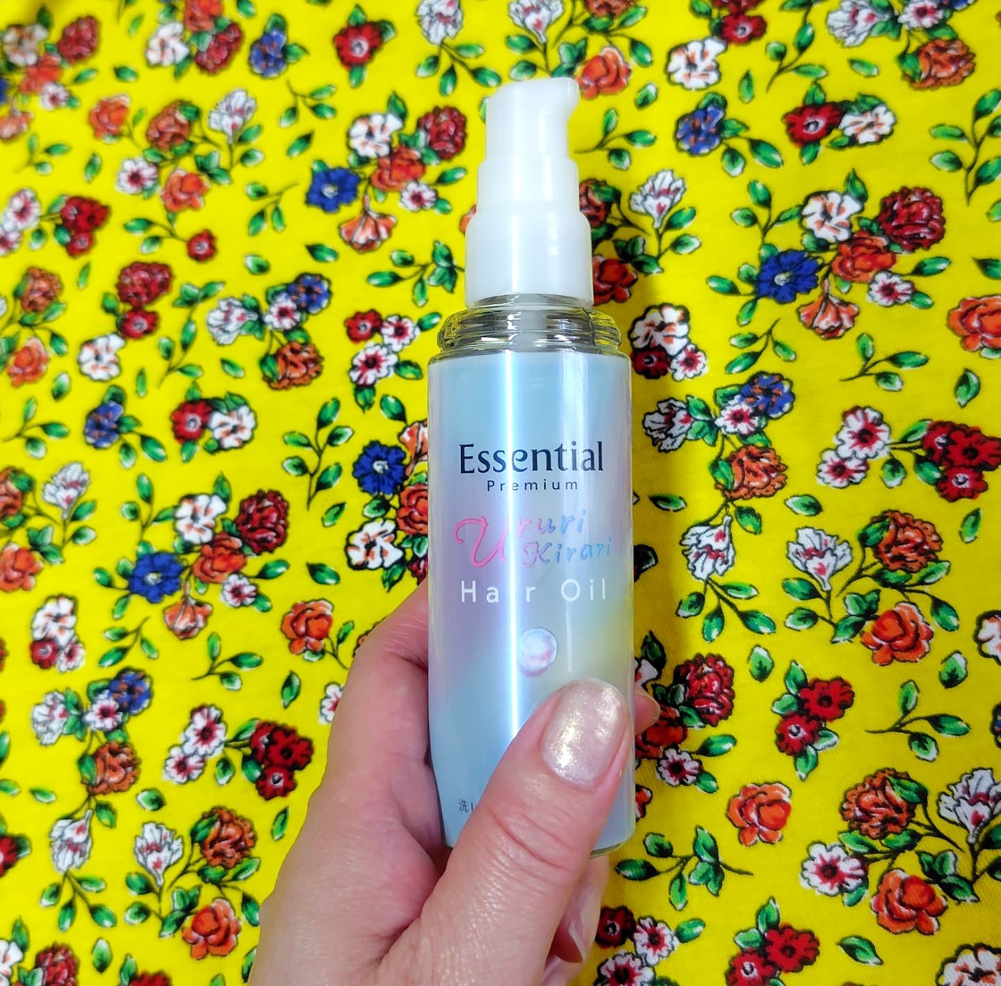 エッセンシャル プレミアム うるりキラリオイル/エッセンシャル/ヘアオイルを使ったクチコミ（2枚目）