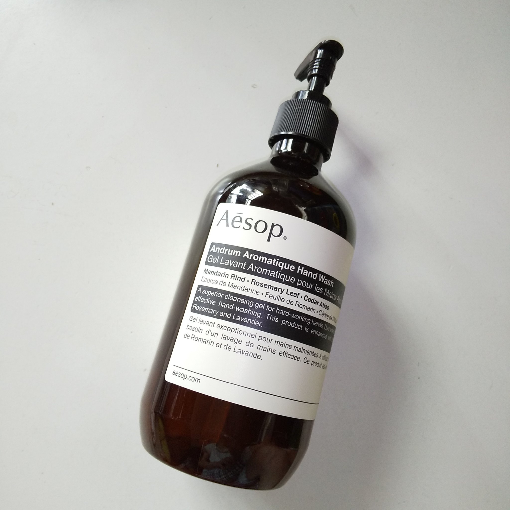 アンドラム アロマティック ハンドウォッシュ/Aesop/ハンドソープを使ったクチコミ（3枚目）