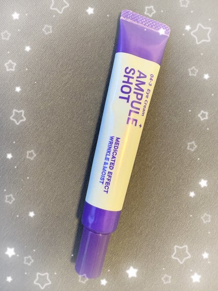薬用 エフェクト リンクル&モイスト アイクリーム/AMPULE SHOT/アイケア・アイクリームを使ったクチコミ(1枚目)