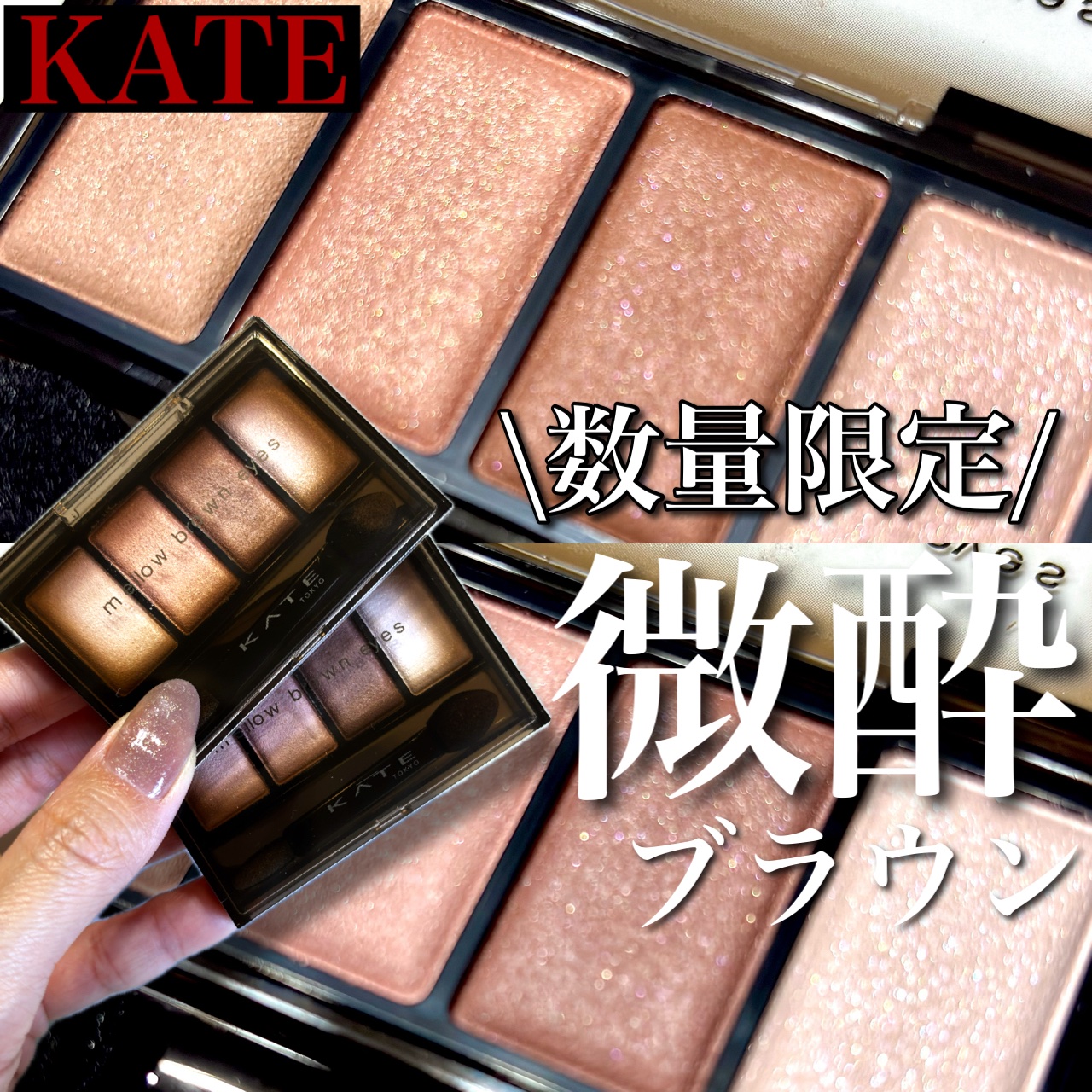 ケイト メロウブラウンアイズ/KATE/アイシャドウパレットを使ったクチコミ（1枚目）