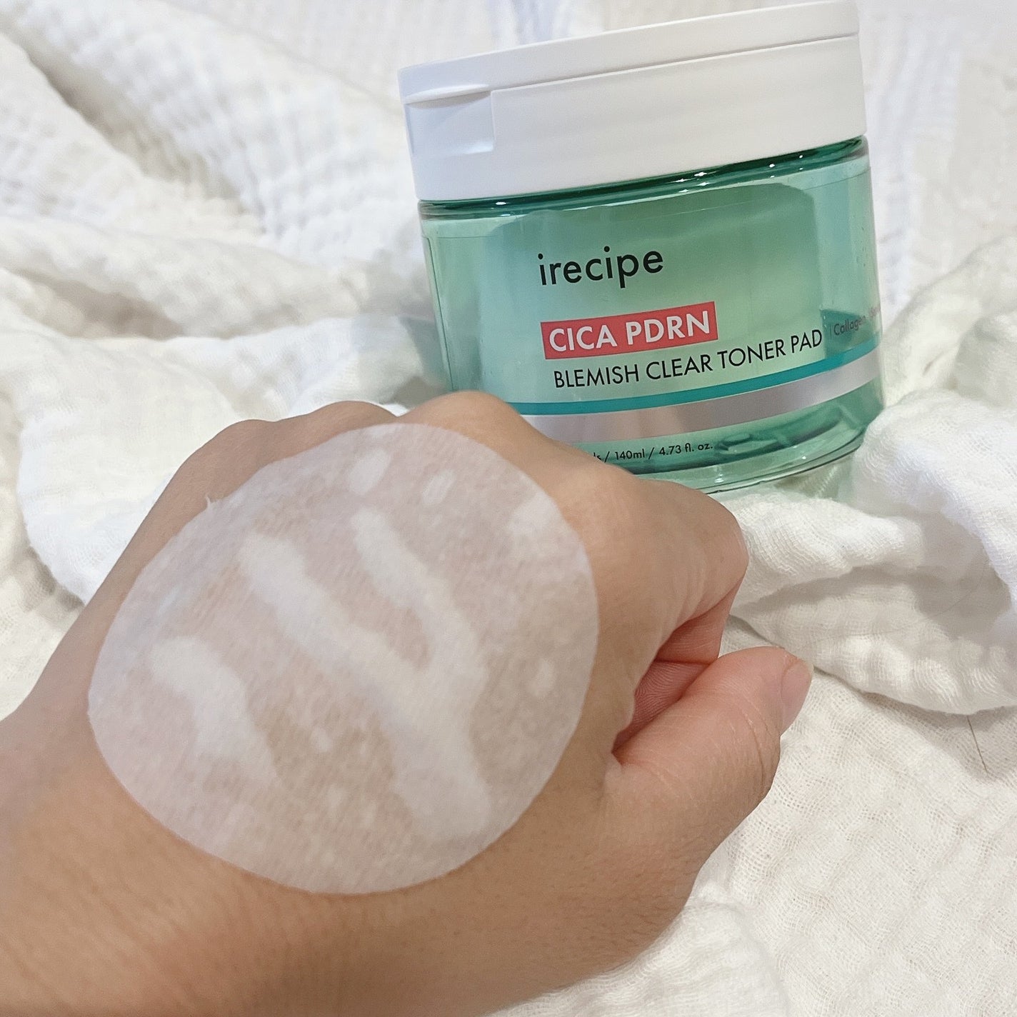 シカ PDRN 跡 クリアー トナーパッド/irecipe/トナーパッドを使ったクチコミ(3枚目)