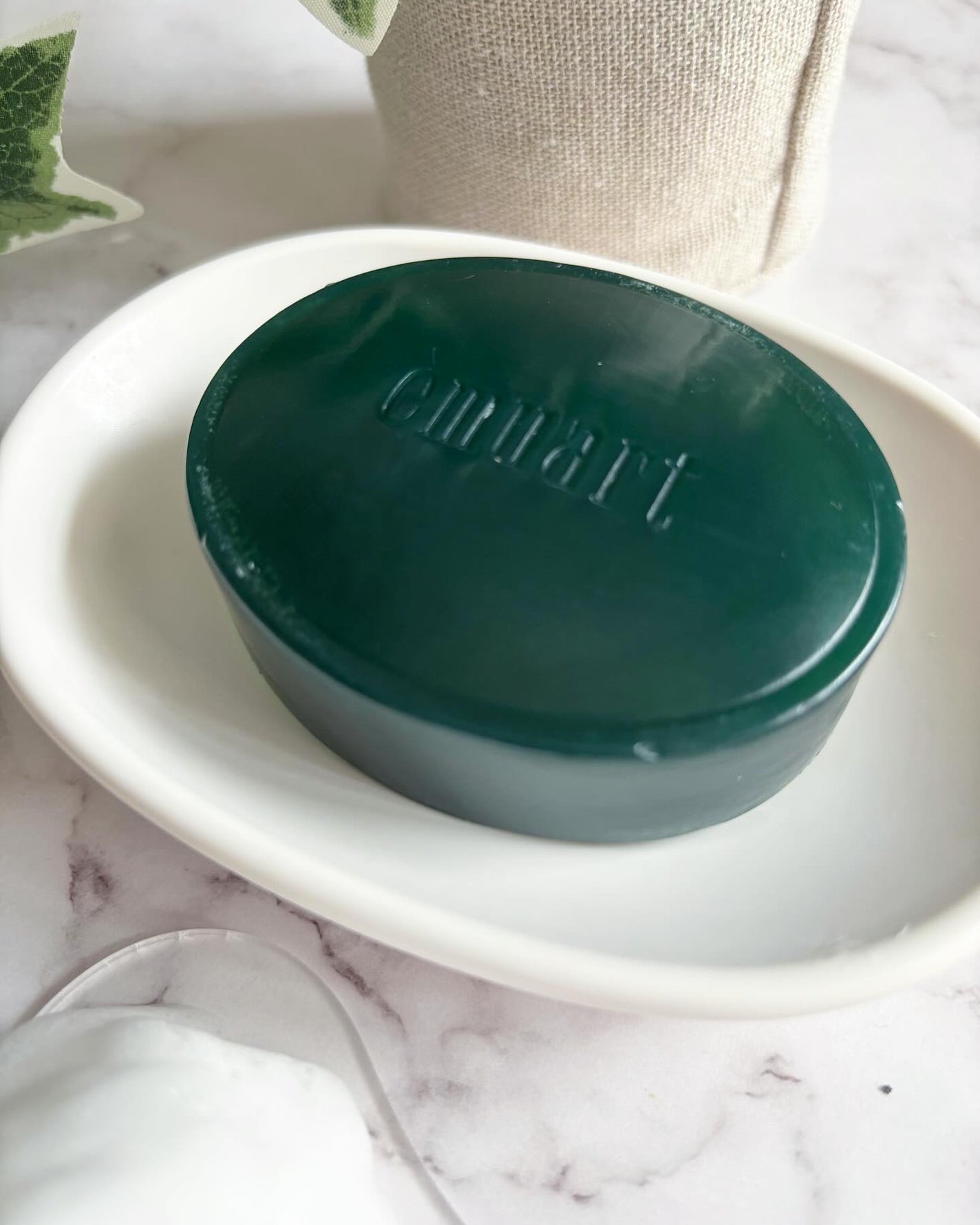 ナチュラルグリーン/emuart(エミュアール)/洗顔石鹸を使ったクチコミ(2枚目)