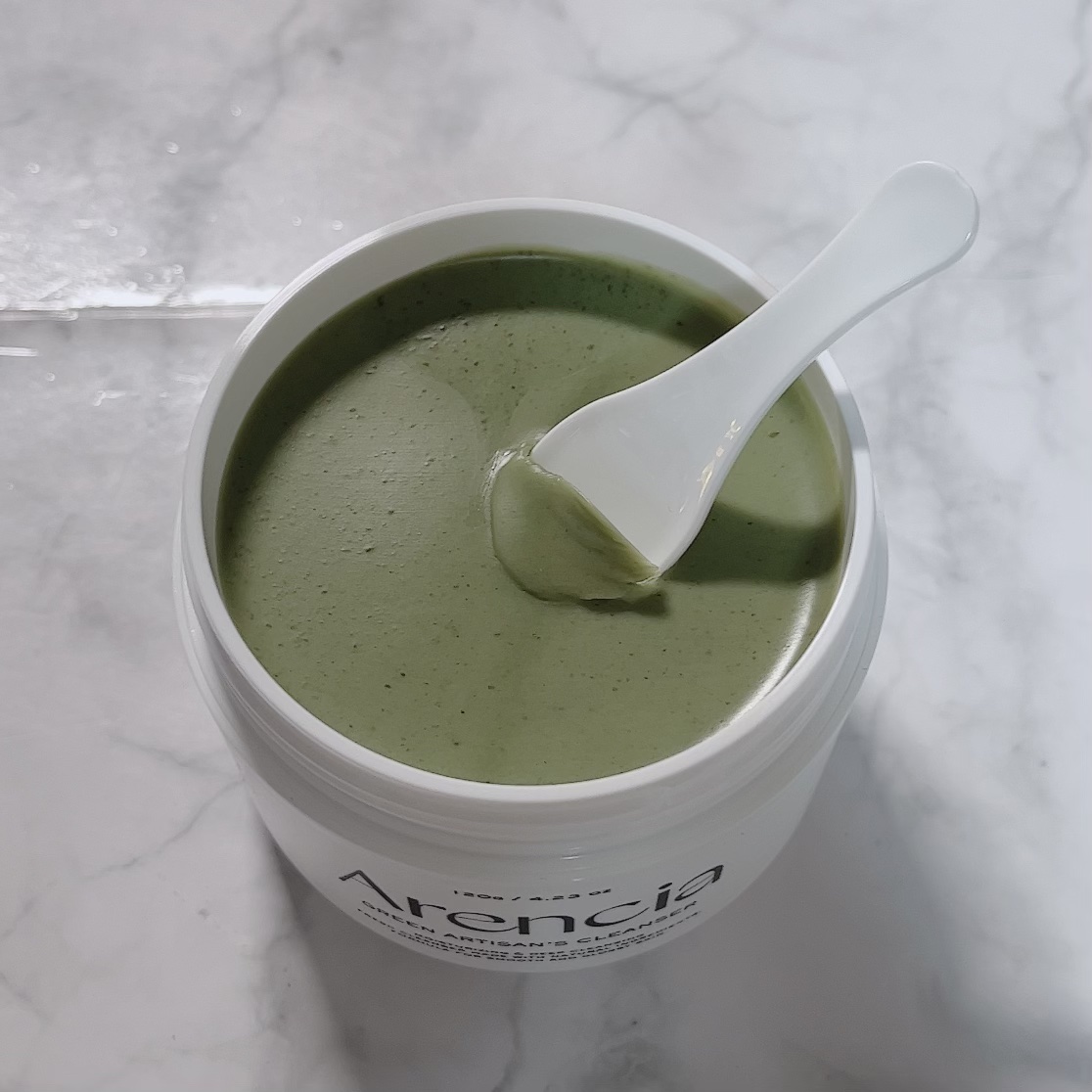 プレミアムもちソープ「グリーンアルティザン」/アレンシア/その他洗顔料を使ったクチコミ（2枚目）